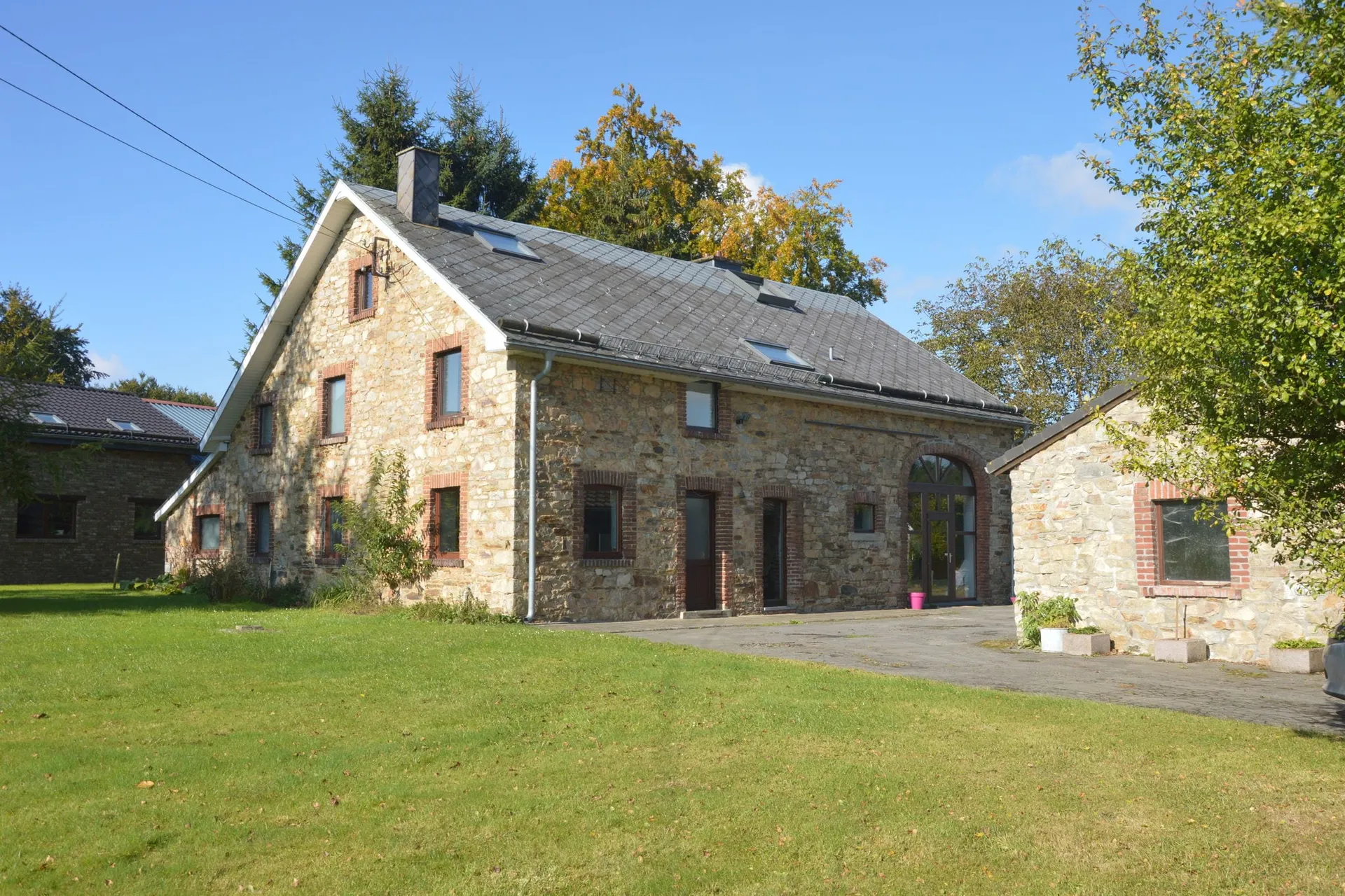 Exterieur vakantiehuis (zomer)