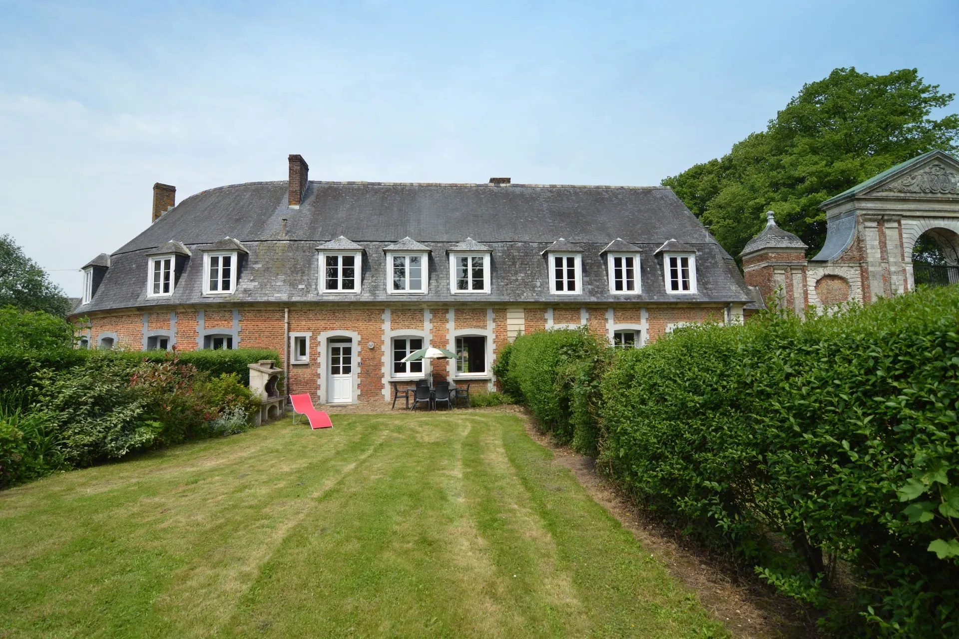 Extérieur maison de vacances (été)