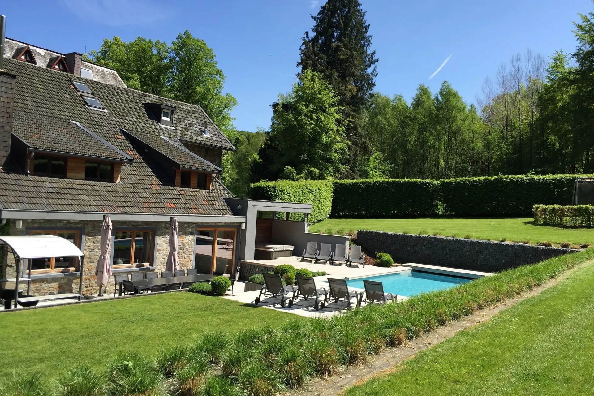 Extérieur maison de vacances (été)