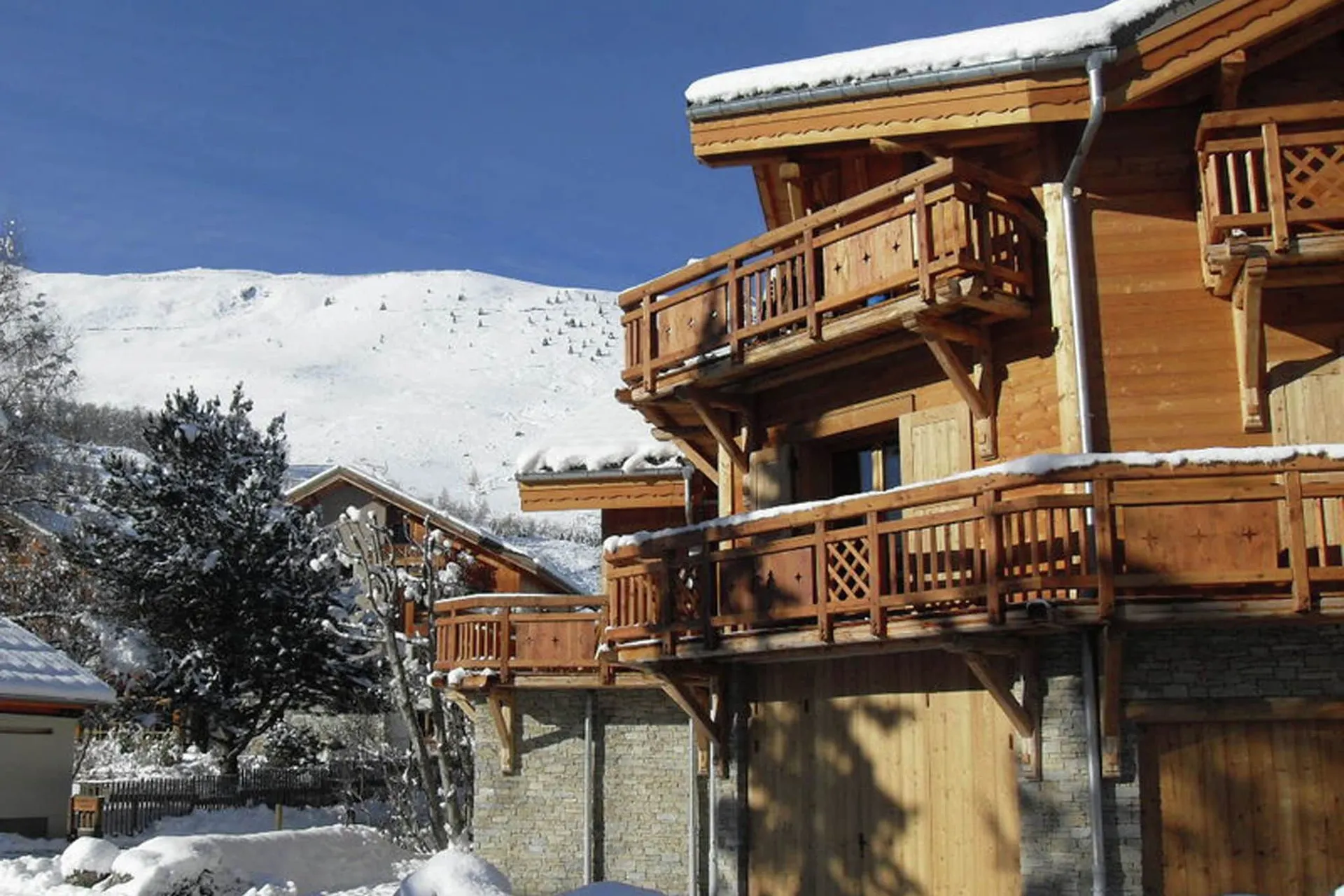 Extérieur maison de vacances (hiver)