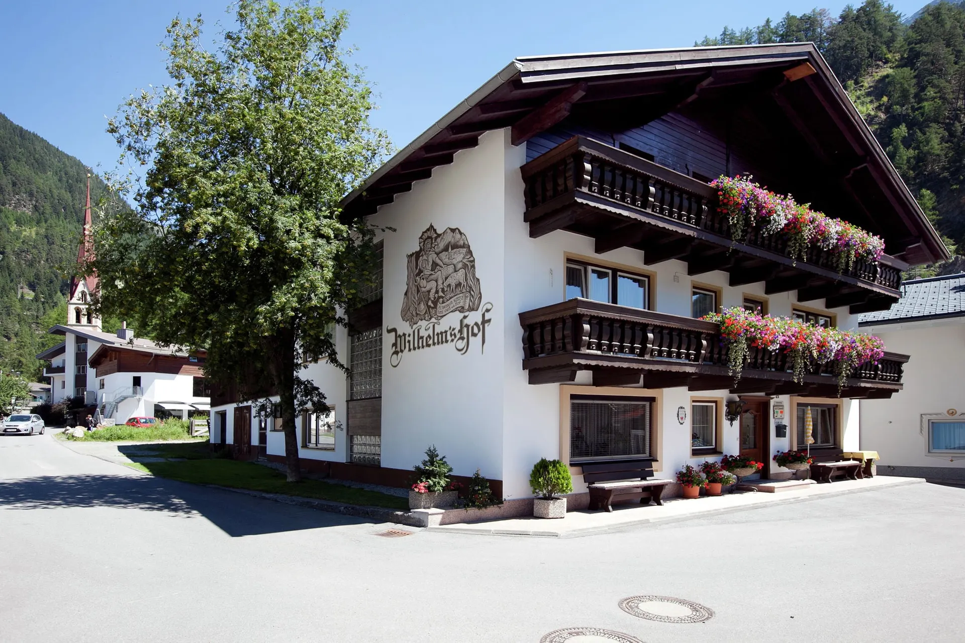 Extérieur maison de vacances (été)