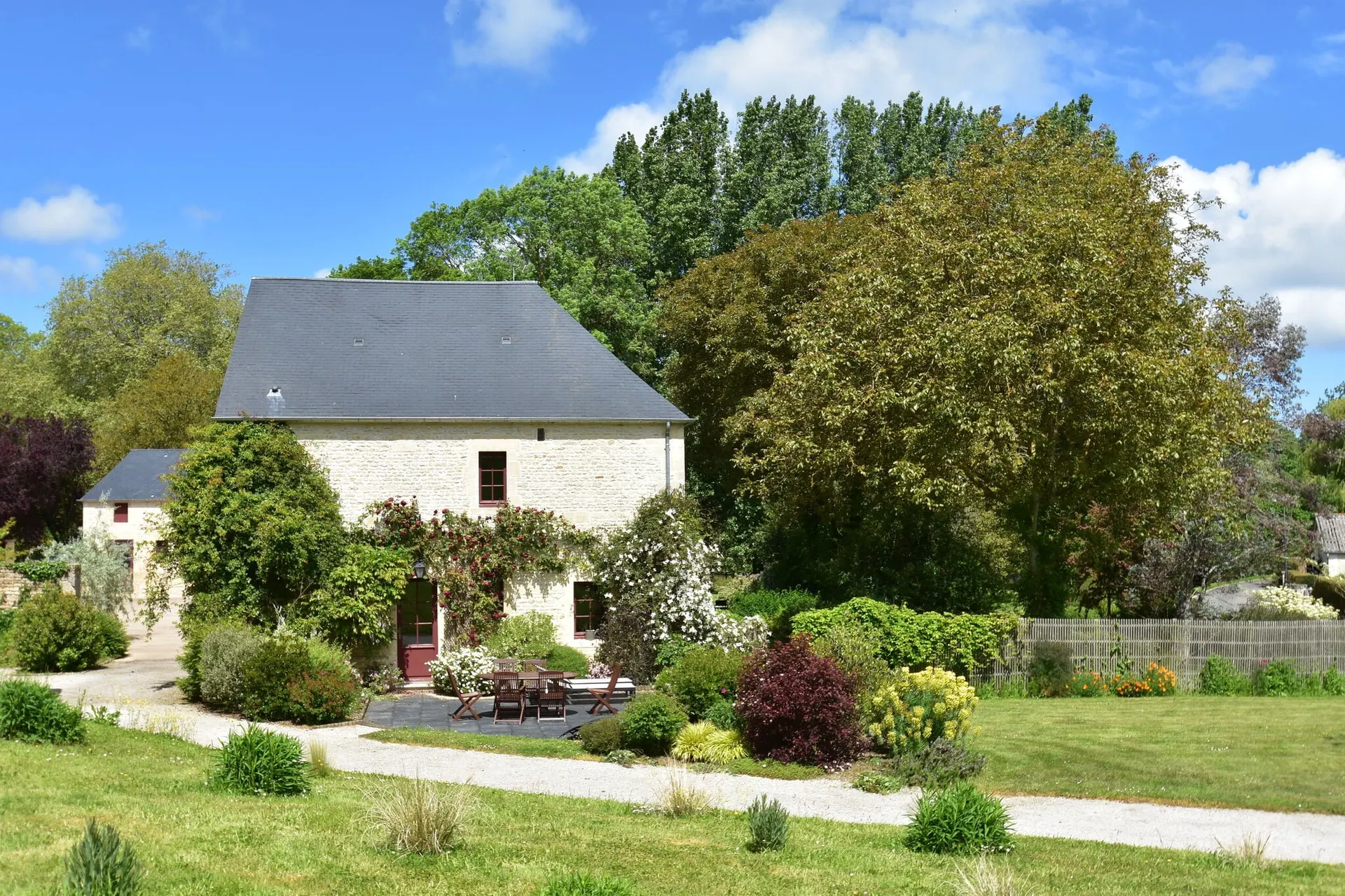 Extérieur maison de vacances (été)