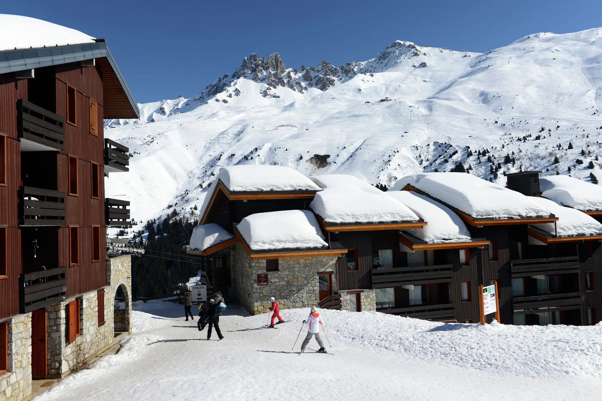 Extérieur maison de vacances (hiver)