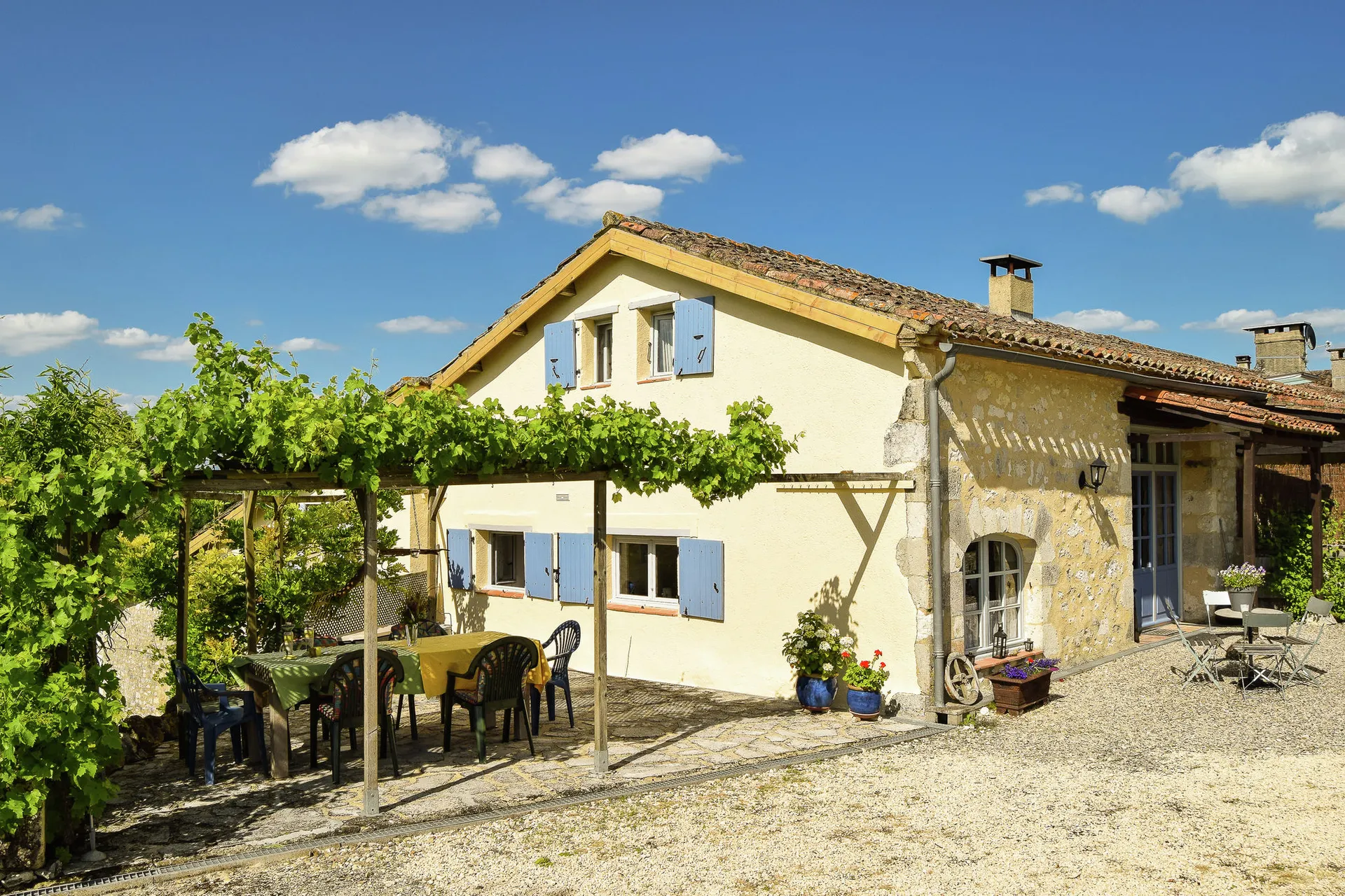 Extérieur maison de vacances (été)