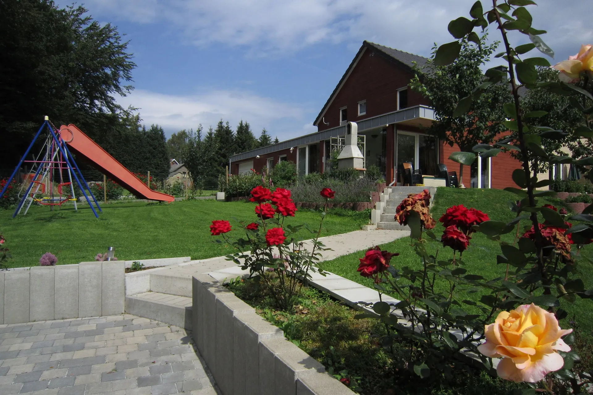 Extérieur maison de vacances (été)