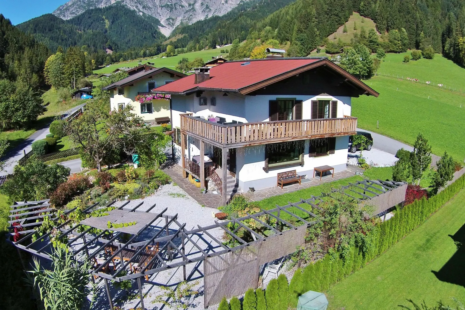 Extérieur maison de vacances (été)