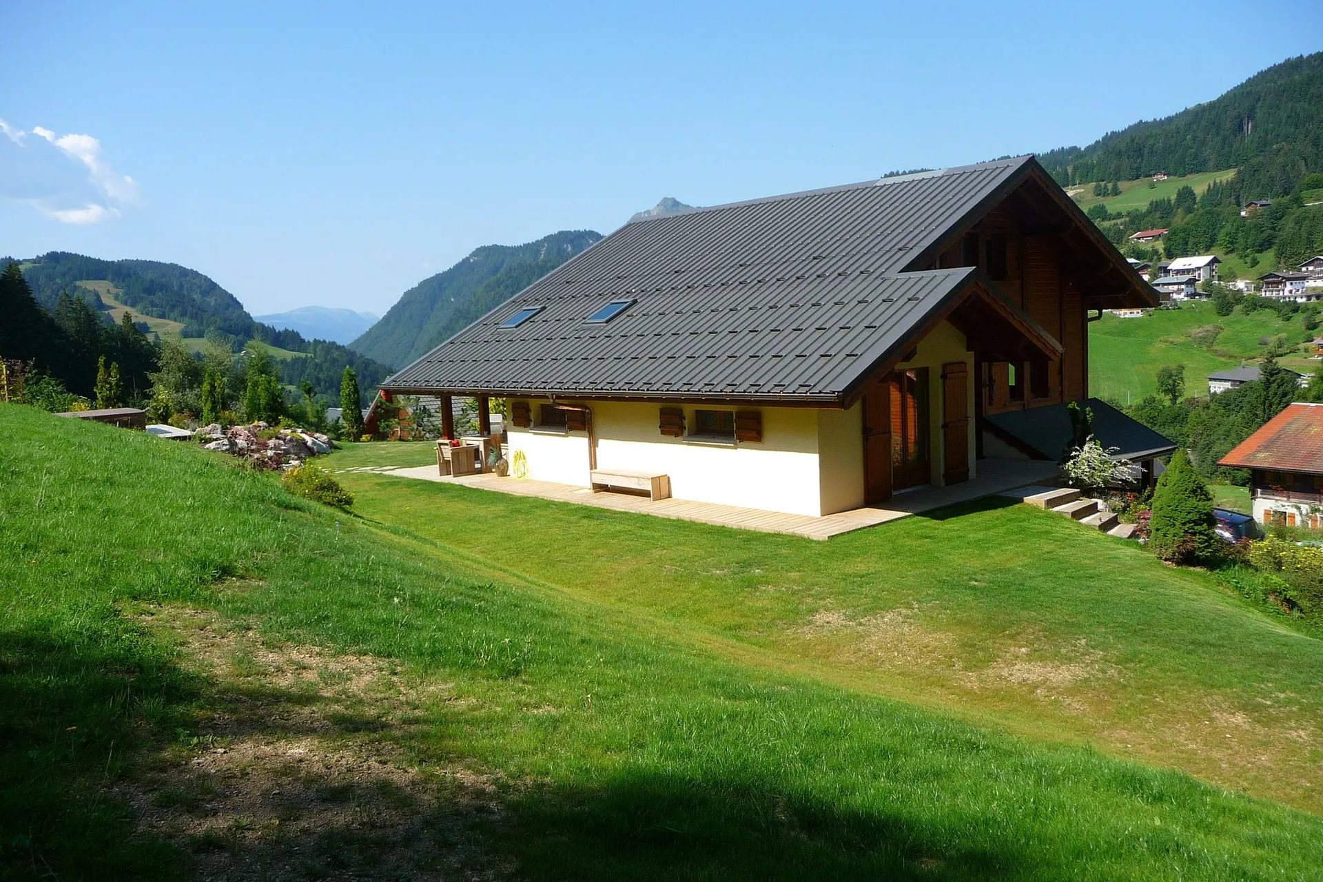 Extérieur maison de vacances (été)