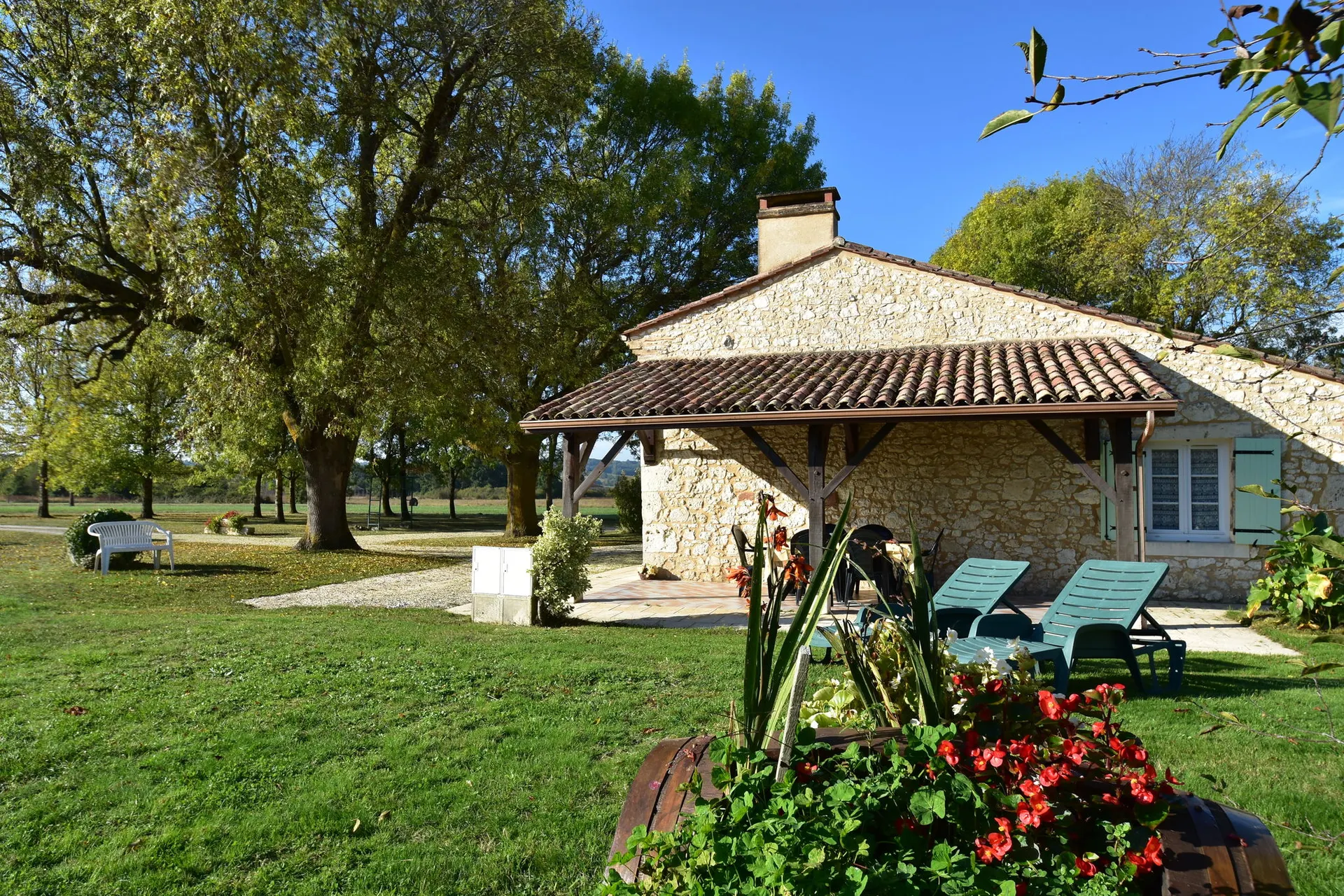 Extérieur maison de vacances (été)