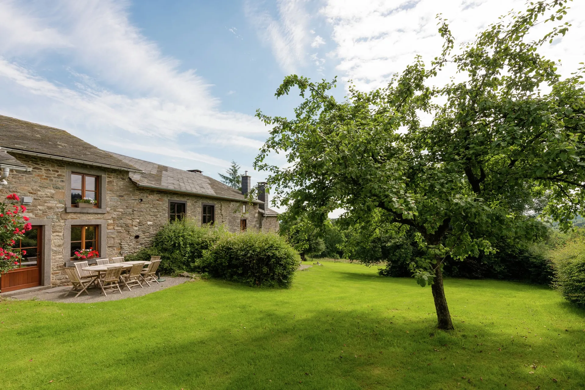 Extérieur maison de vacances (été)