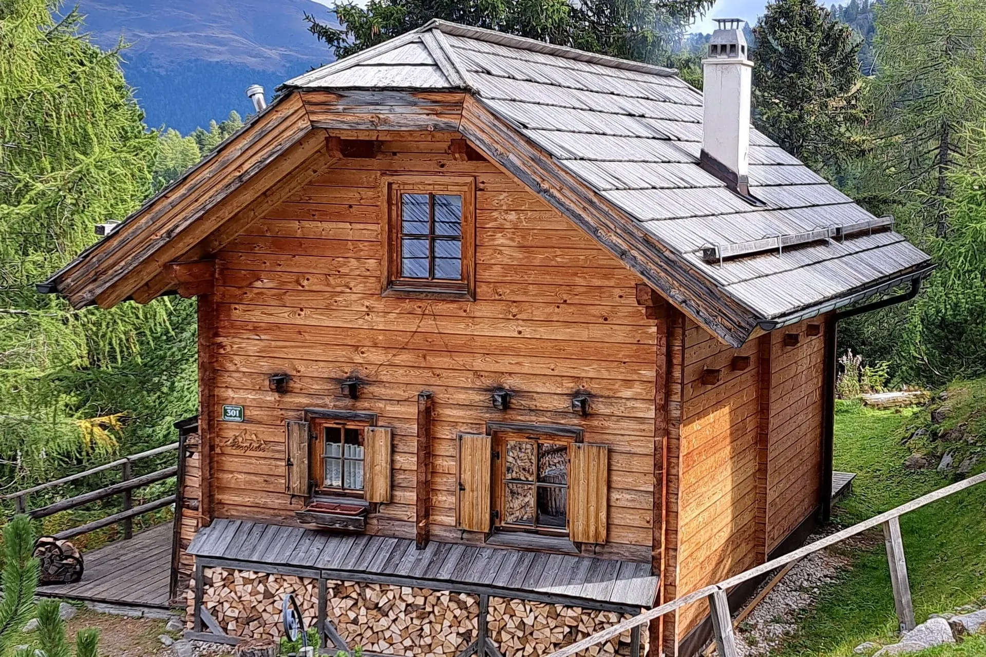 Extérieur maison de vacances (été)