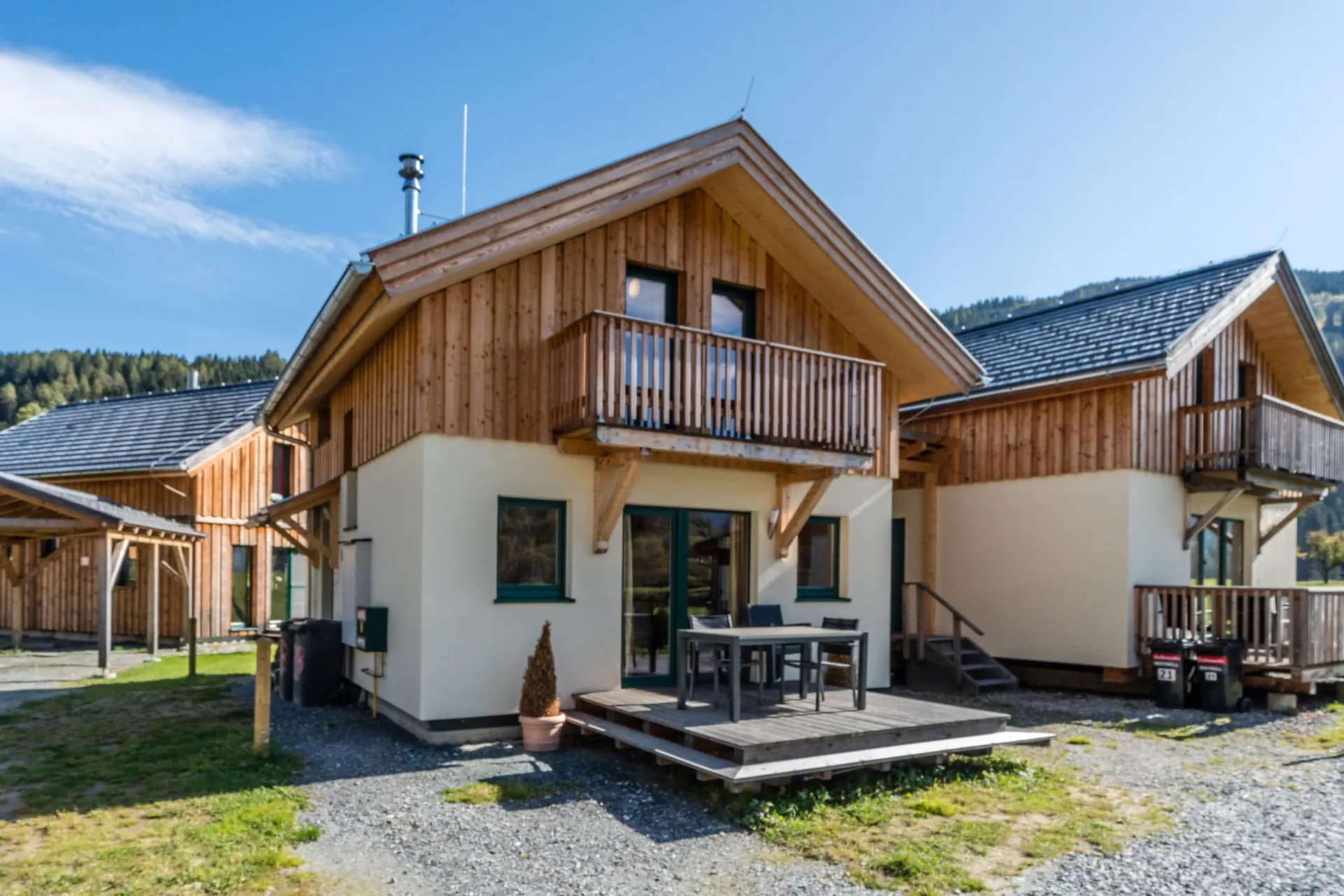 Extérieur maison de vacances (été)