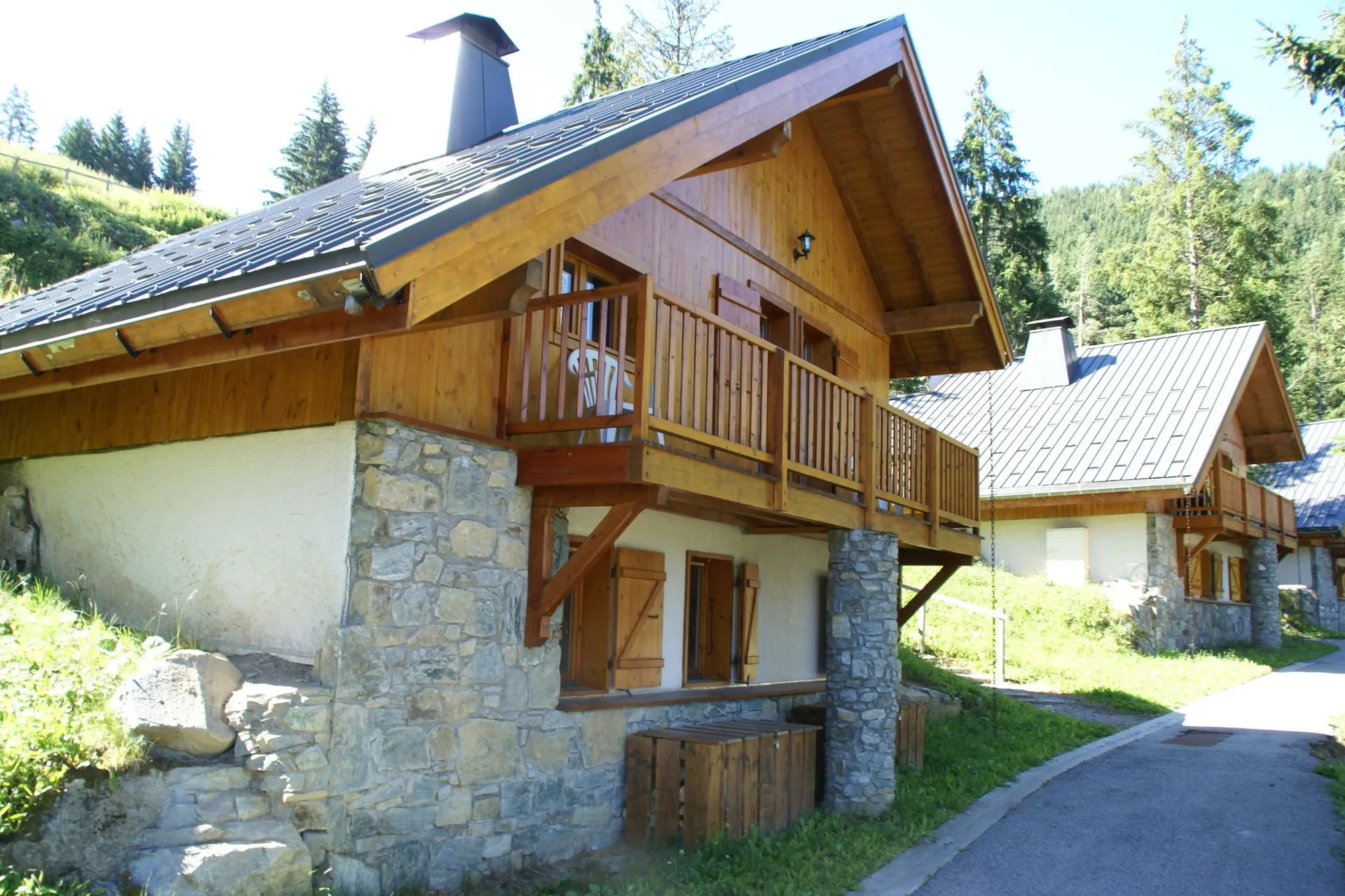 Extérieur maison de vacances (été)