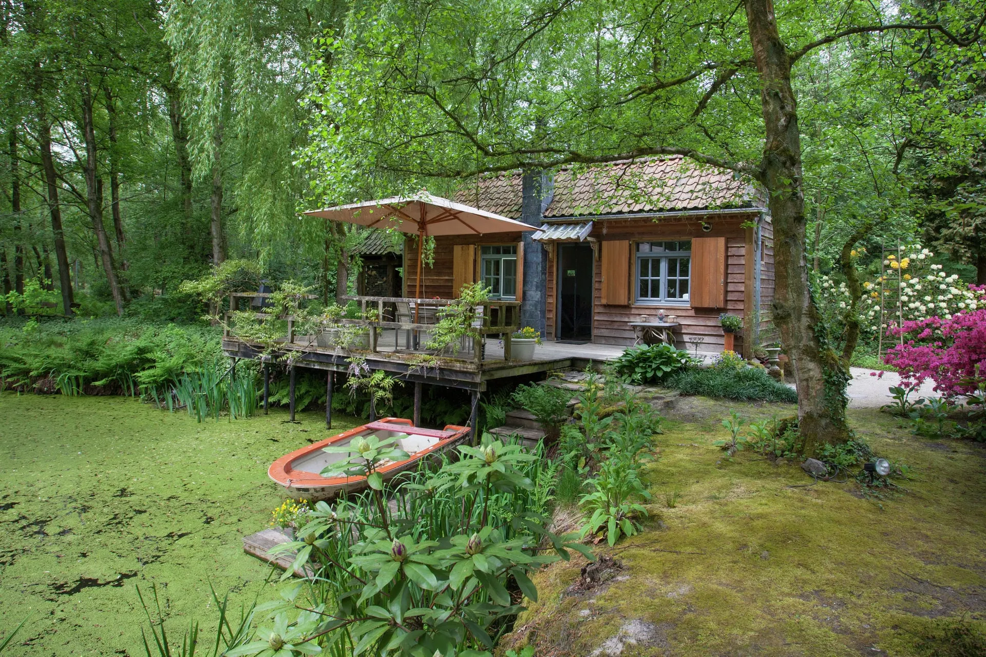 Extérieur maison de vacances (été)