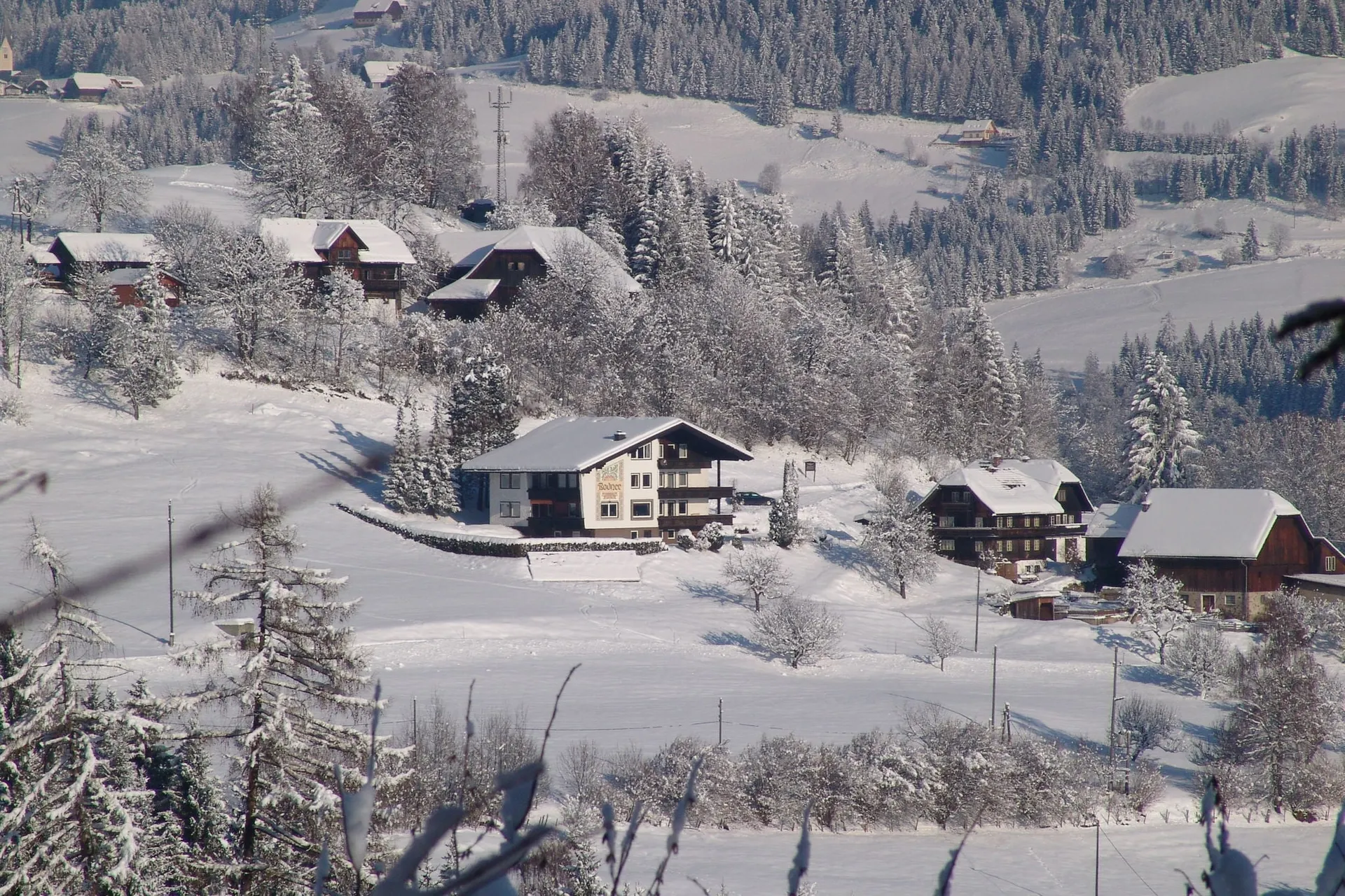 Extérieur maison de vacances (hiver)