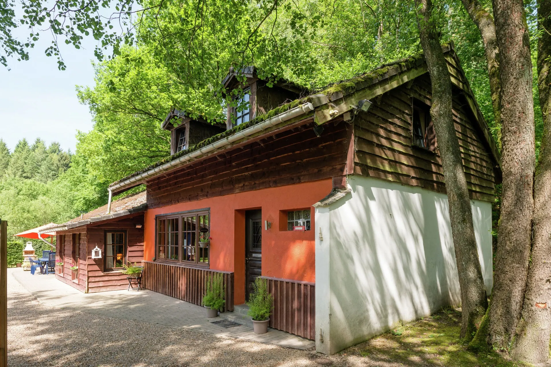 Extérieur maison de vacances (été)