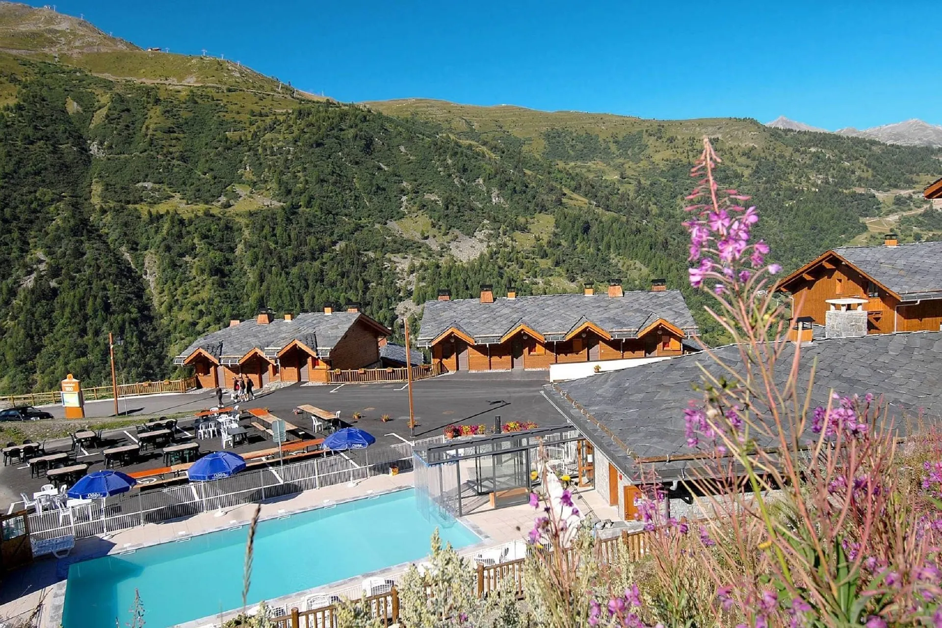 Extérieur maison de vacances (été)