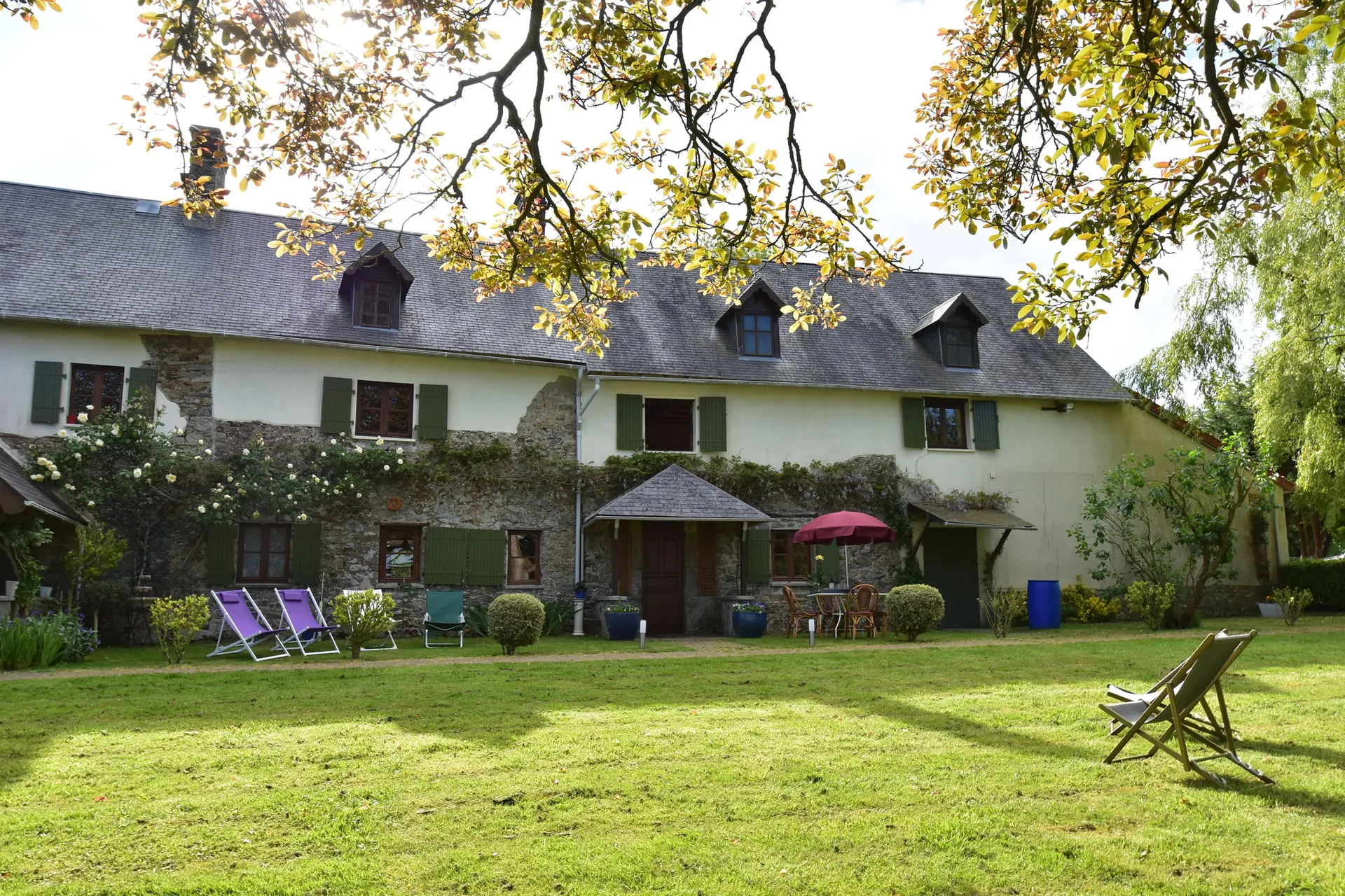 Extérieur maison de vacances (été)