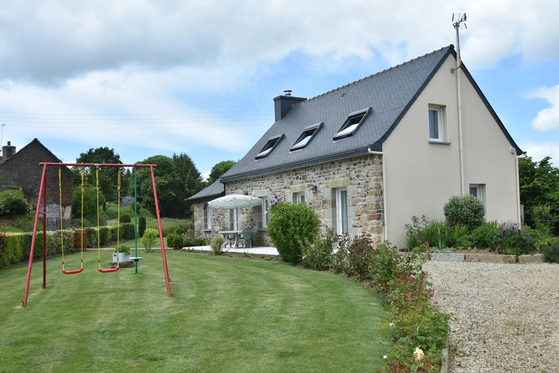 Extérieur maison de vacances (été)