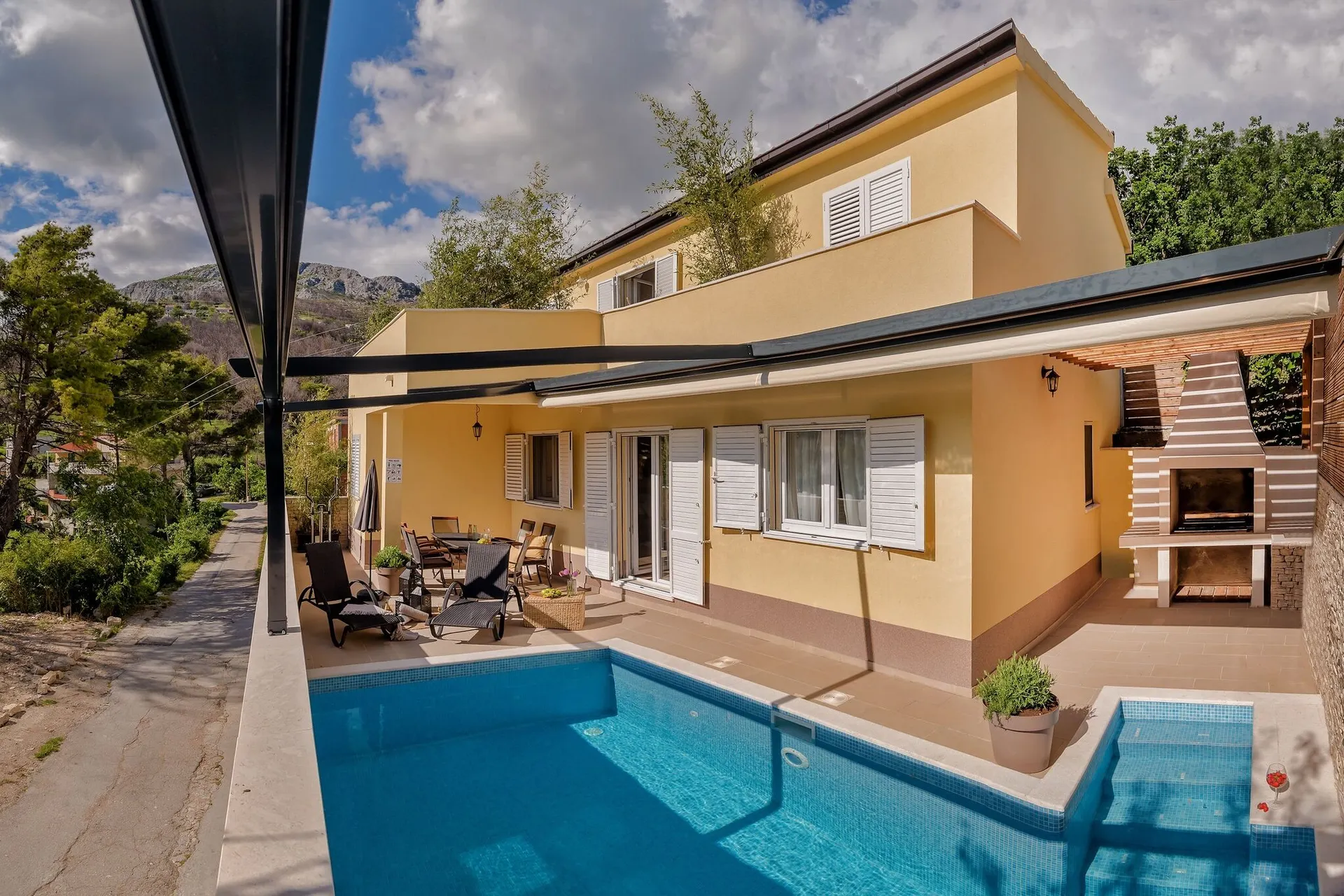 Extérieur maison de vacances (été)