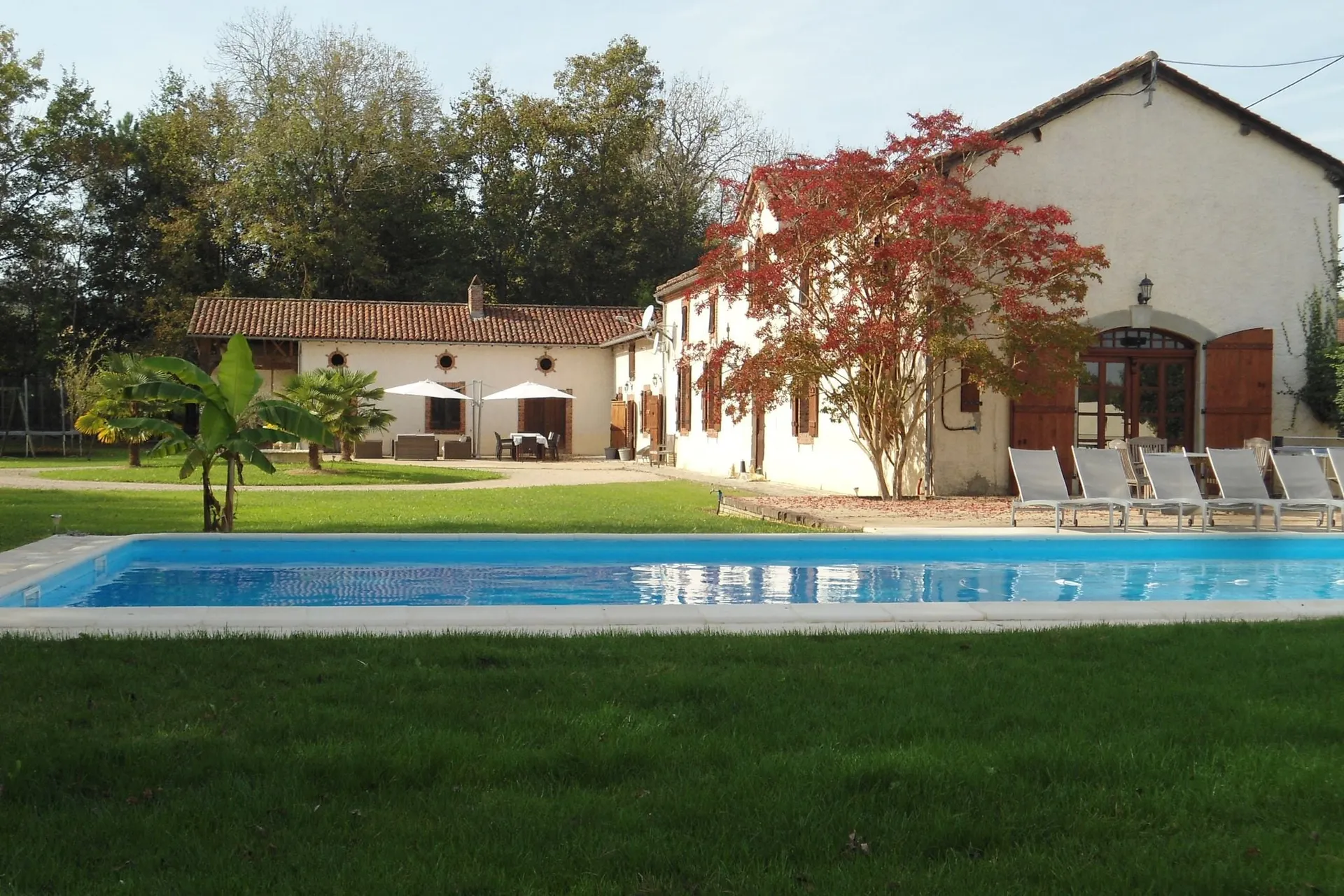 Exterieur vakantiehuis (zomer)