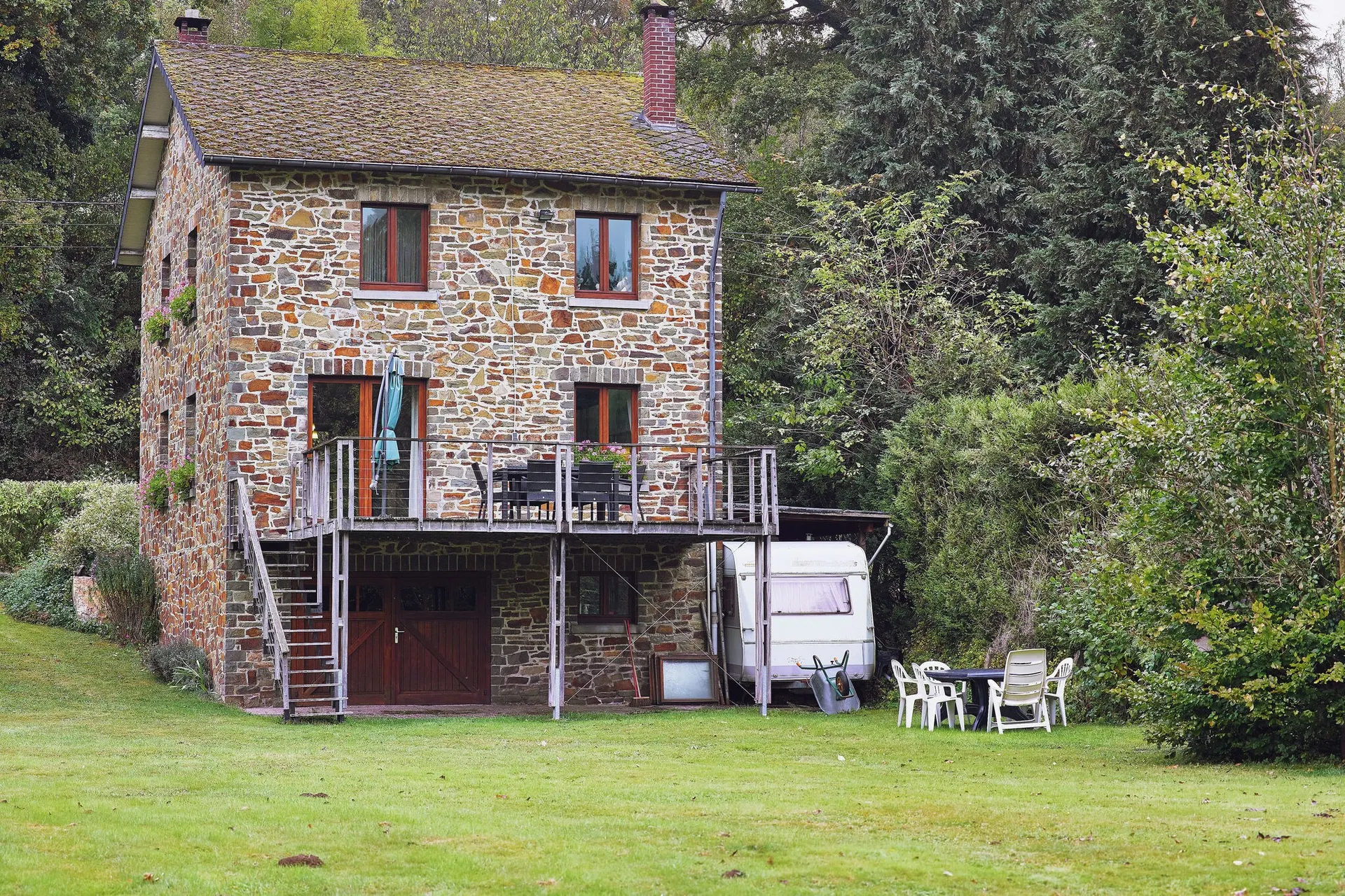 Extérieur maison de vacances (été)