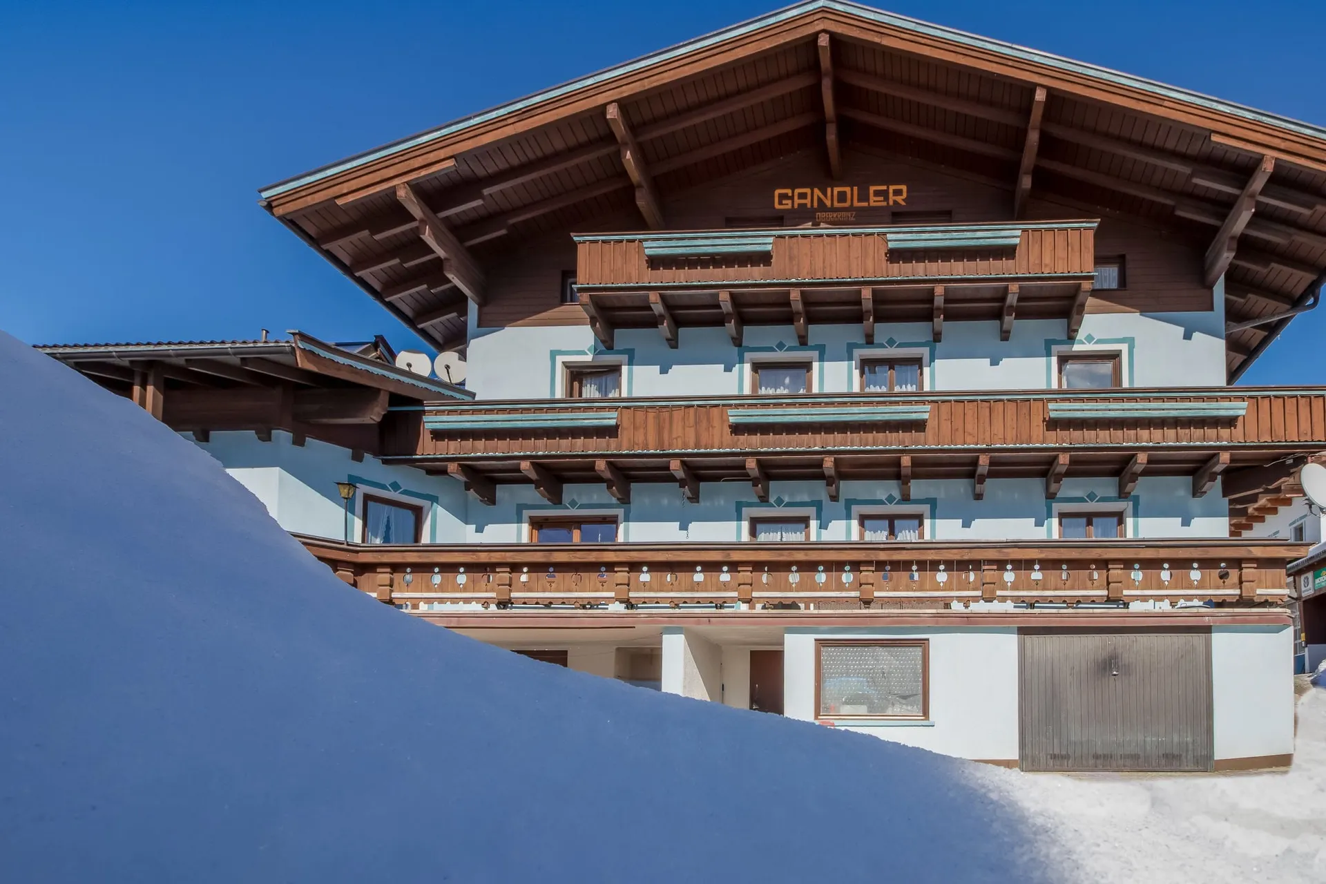 Extérieur maison de vacances (hiver)
