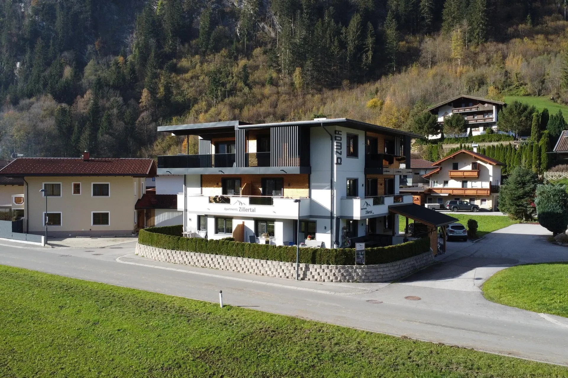 Extérieur maison de vacances (été)