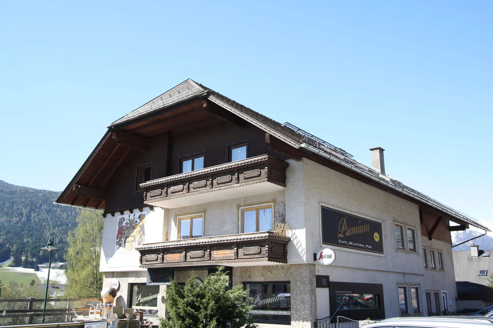 Extérieur maison de vacances (été)