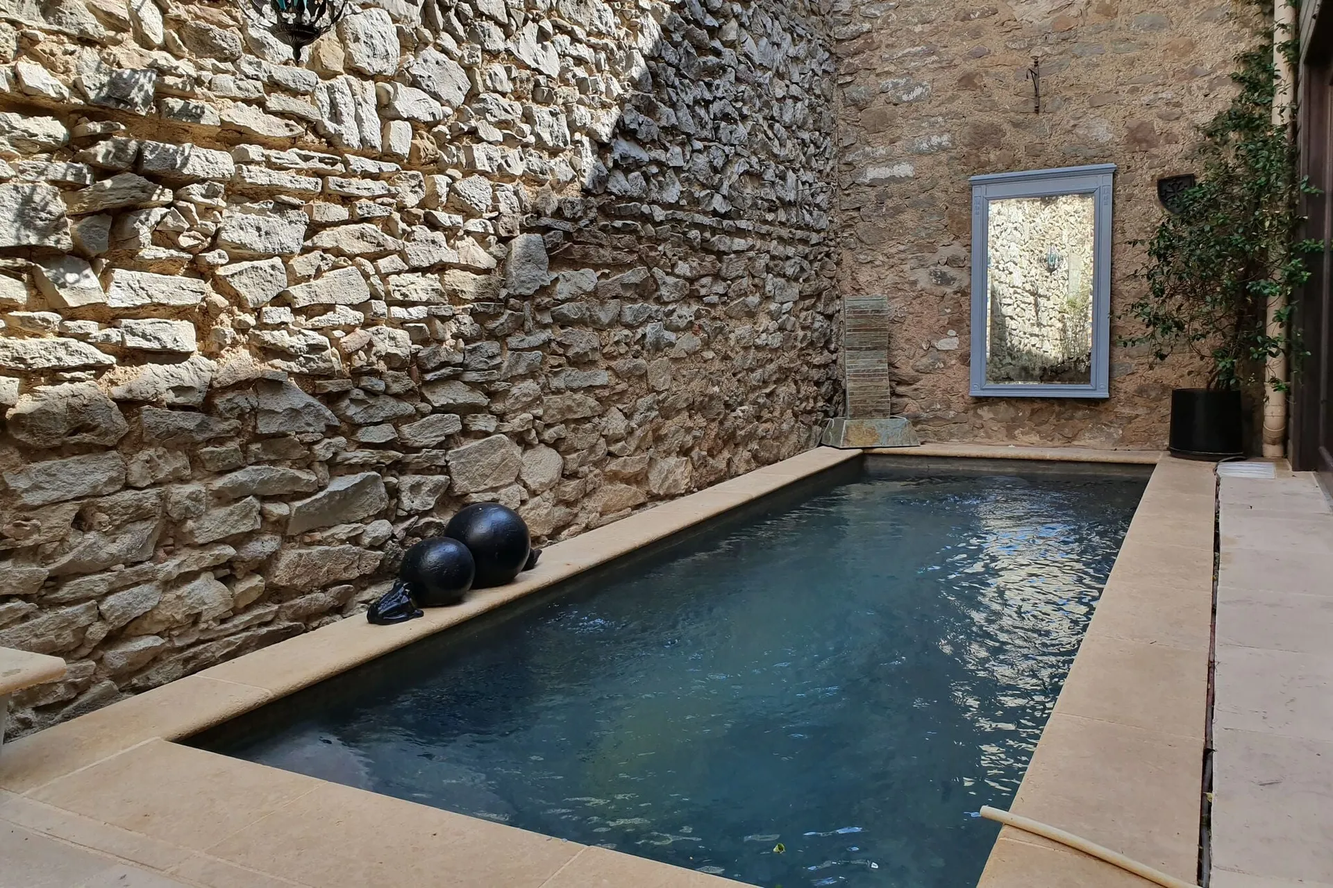 Piscine maison de vacances