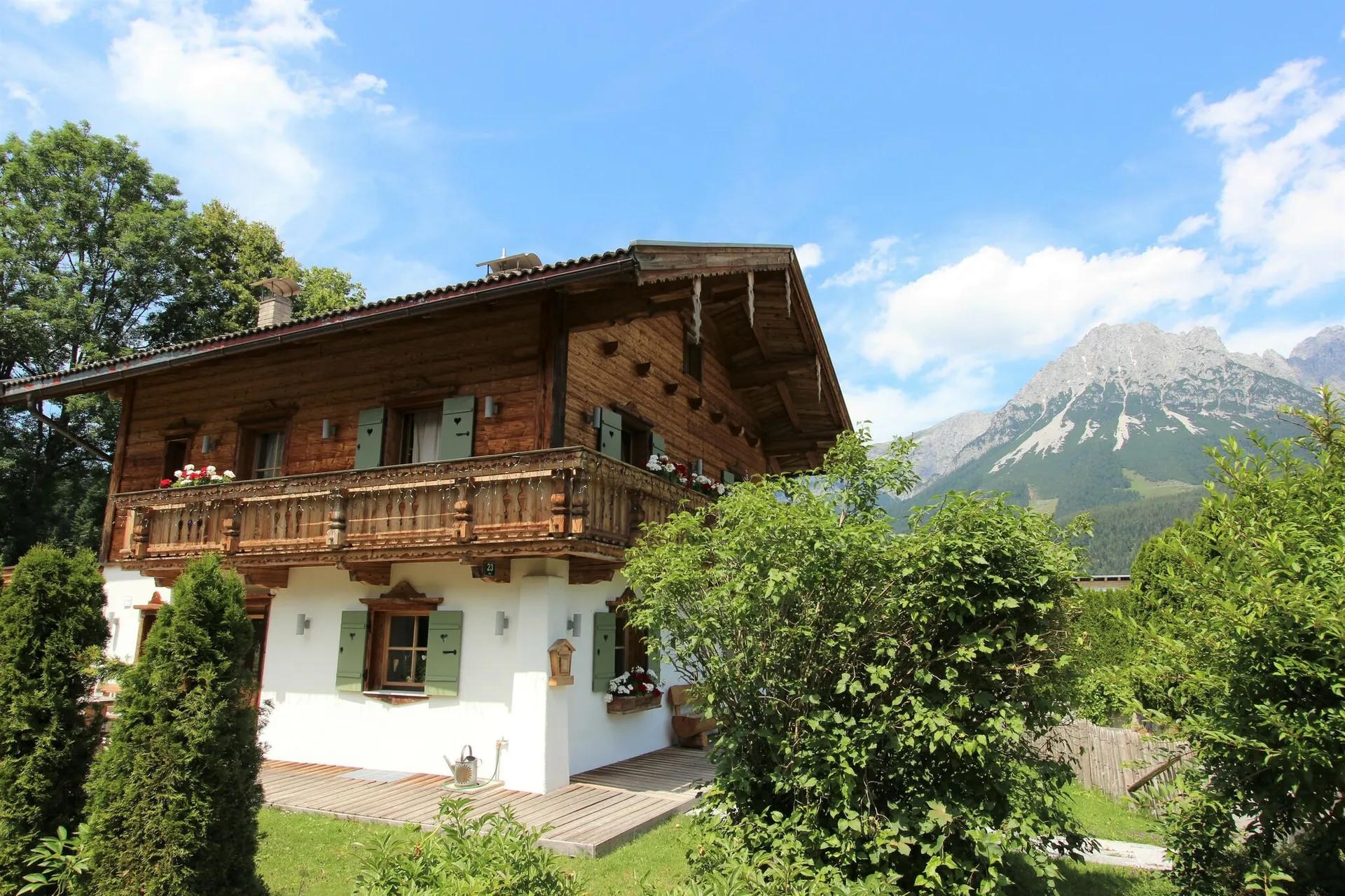 Extérieur maison de vacances (été)