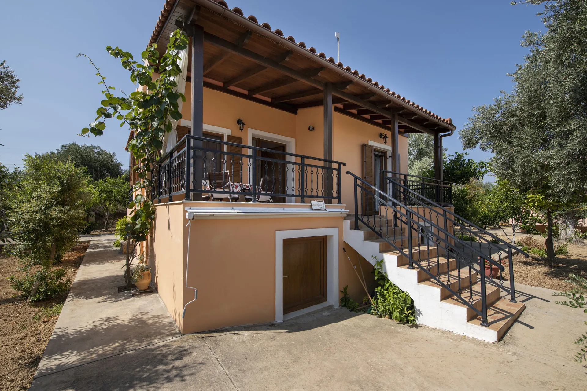 Extérieur maison de vacances (été)