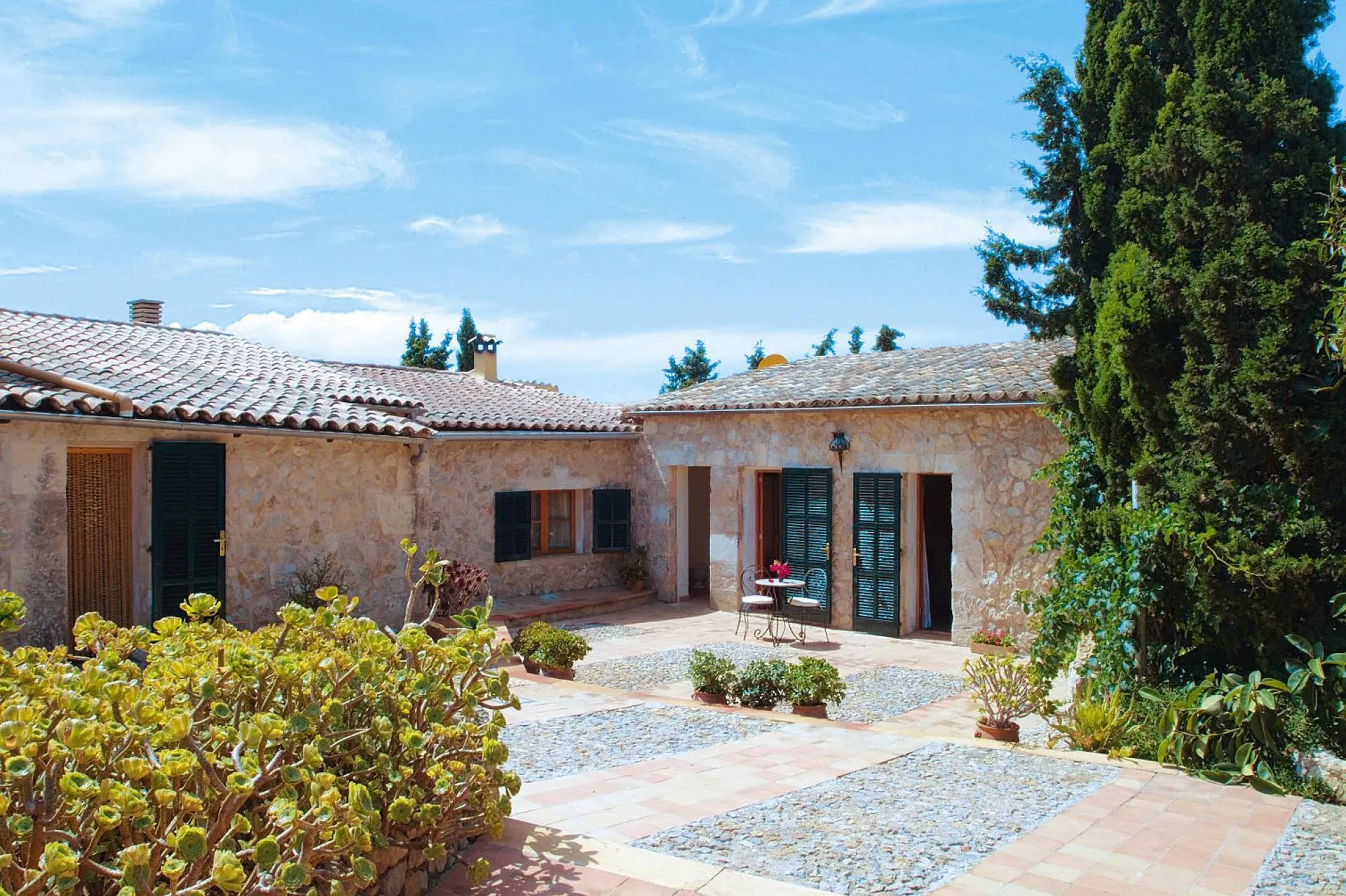 Extérieur maison de vacances (été)
