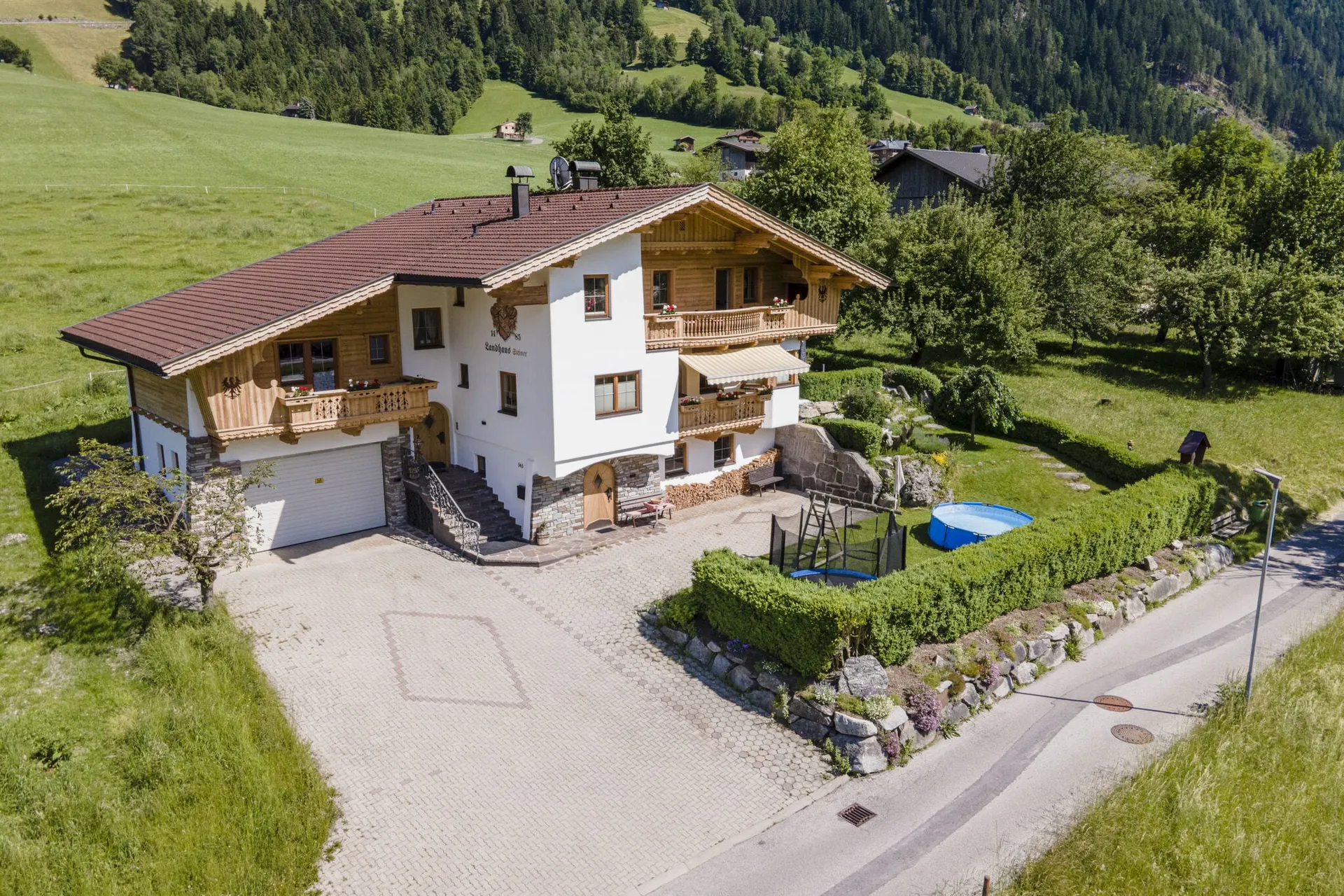 Extérieur maison de vacances (été)