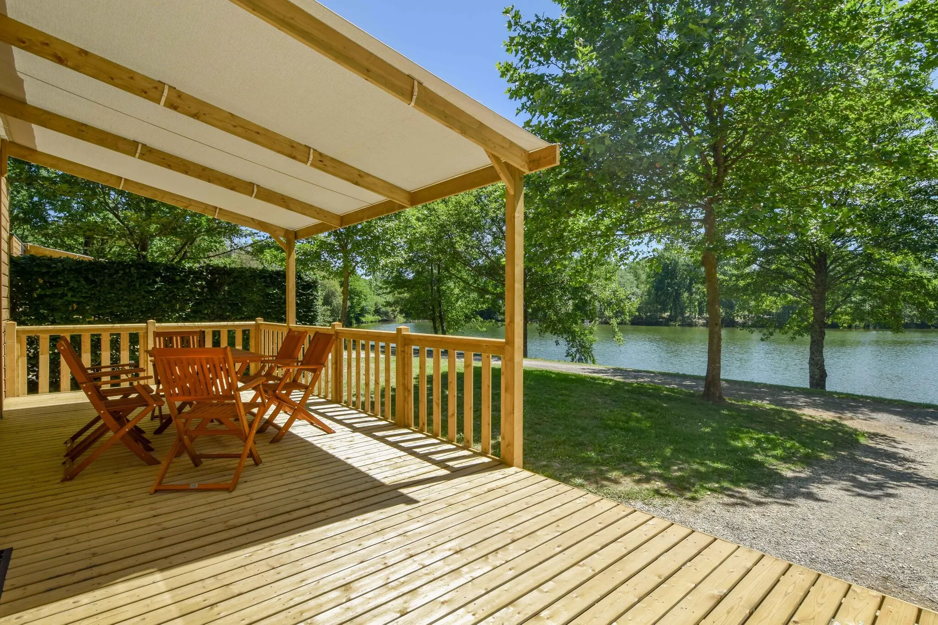 Extérieur maison de vacances (été)