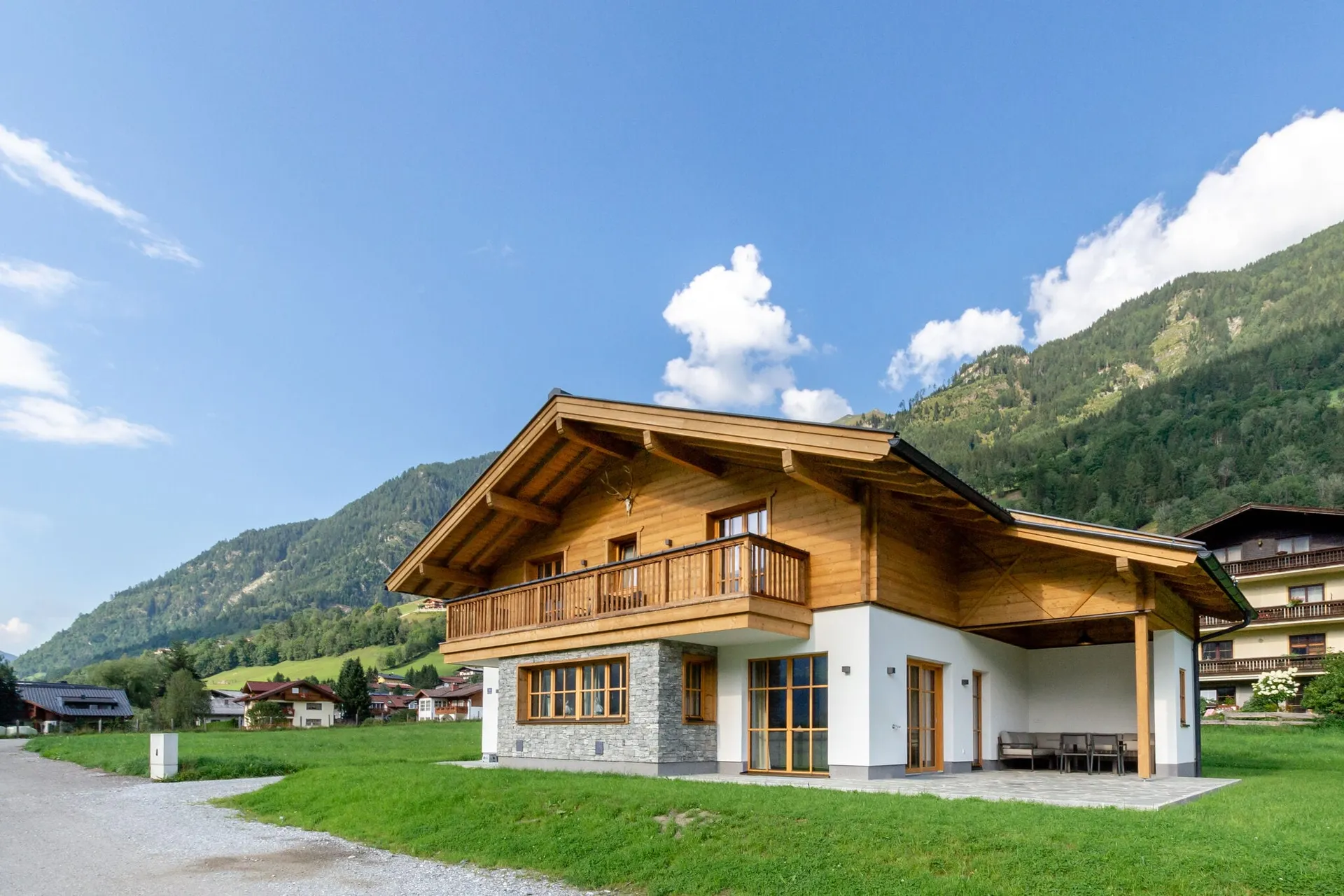 Extérieur maison de vacances (été)