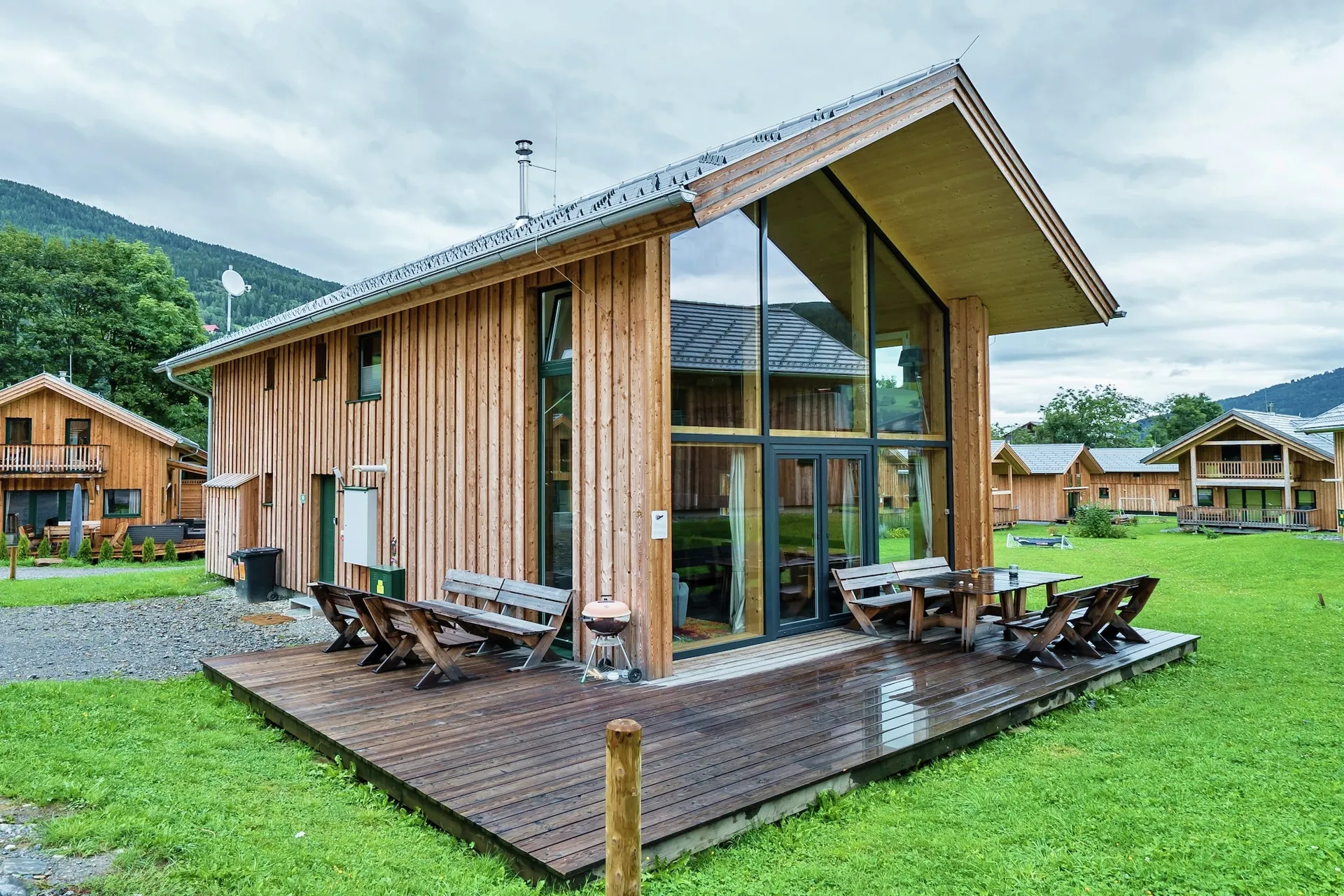 Extérieur maison de vacances (été)