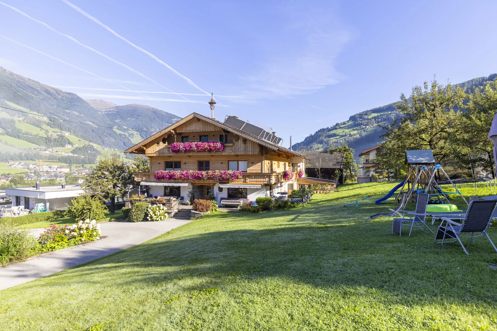 Extérieur maison de vacances (été)