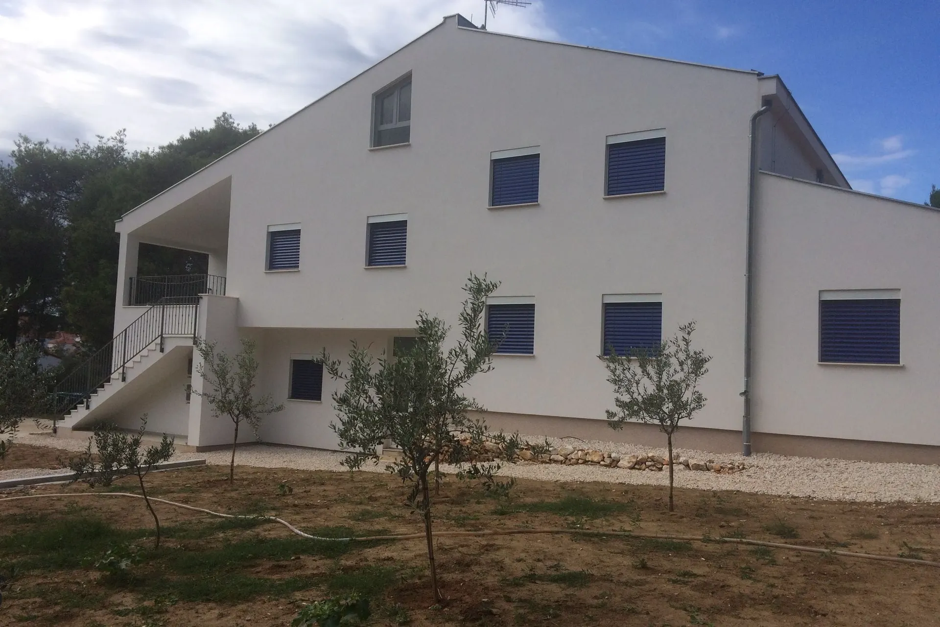 Exterieur vakantiehuis (zomer)