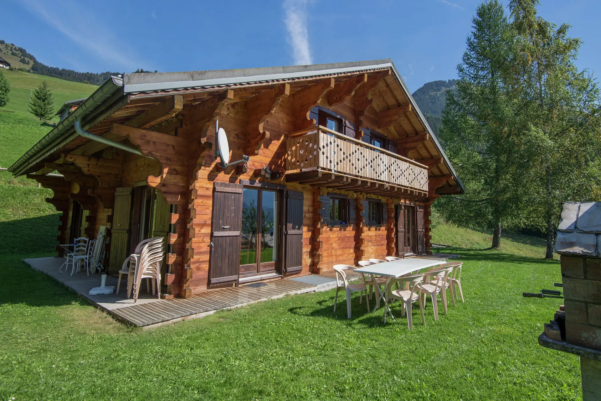 Extérieur maison de vacances (été)