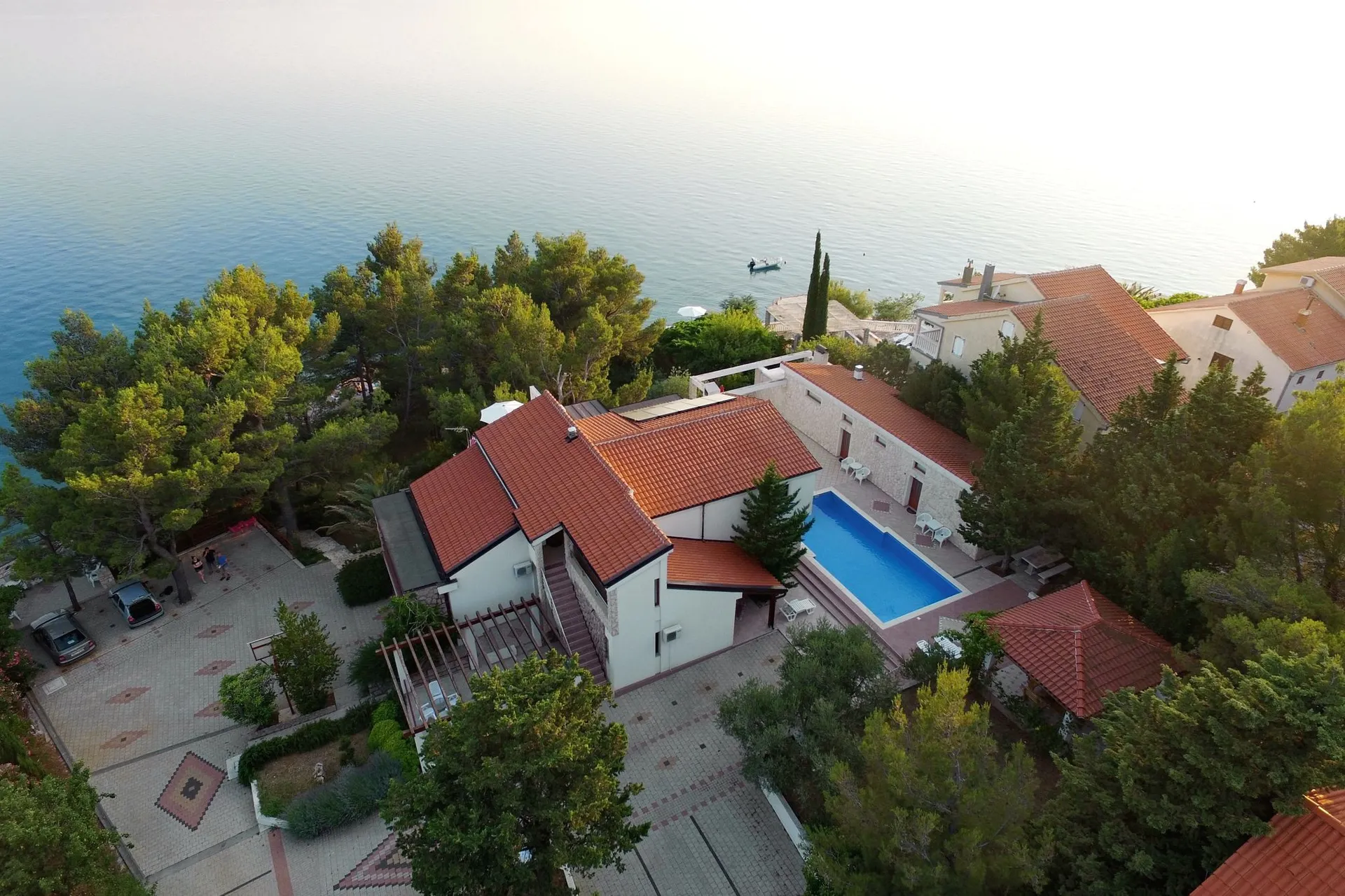 Extérieur maison de vacances (été)
