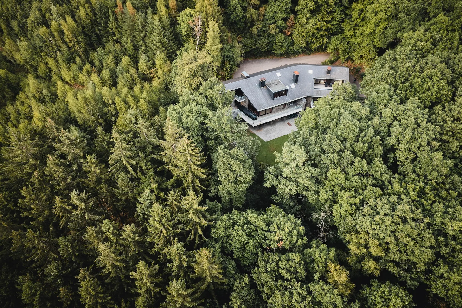 Exterieur vakantiehuis (zomer)
