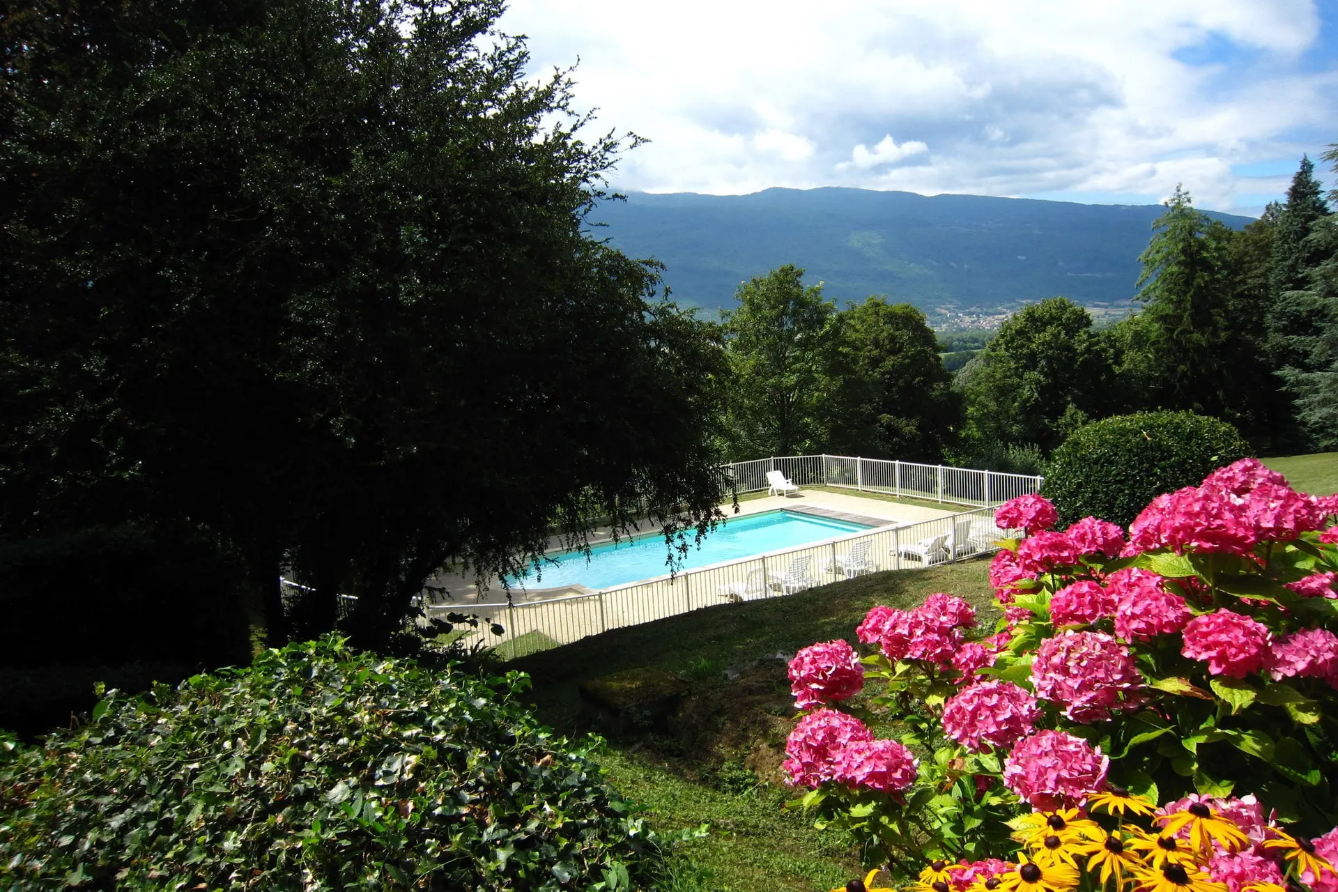 Piscine maison de vacances