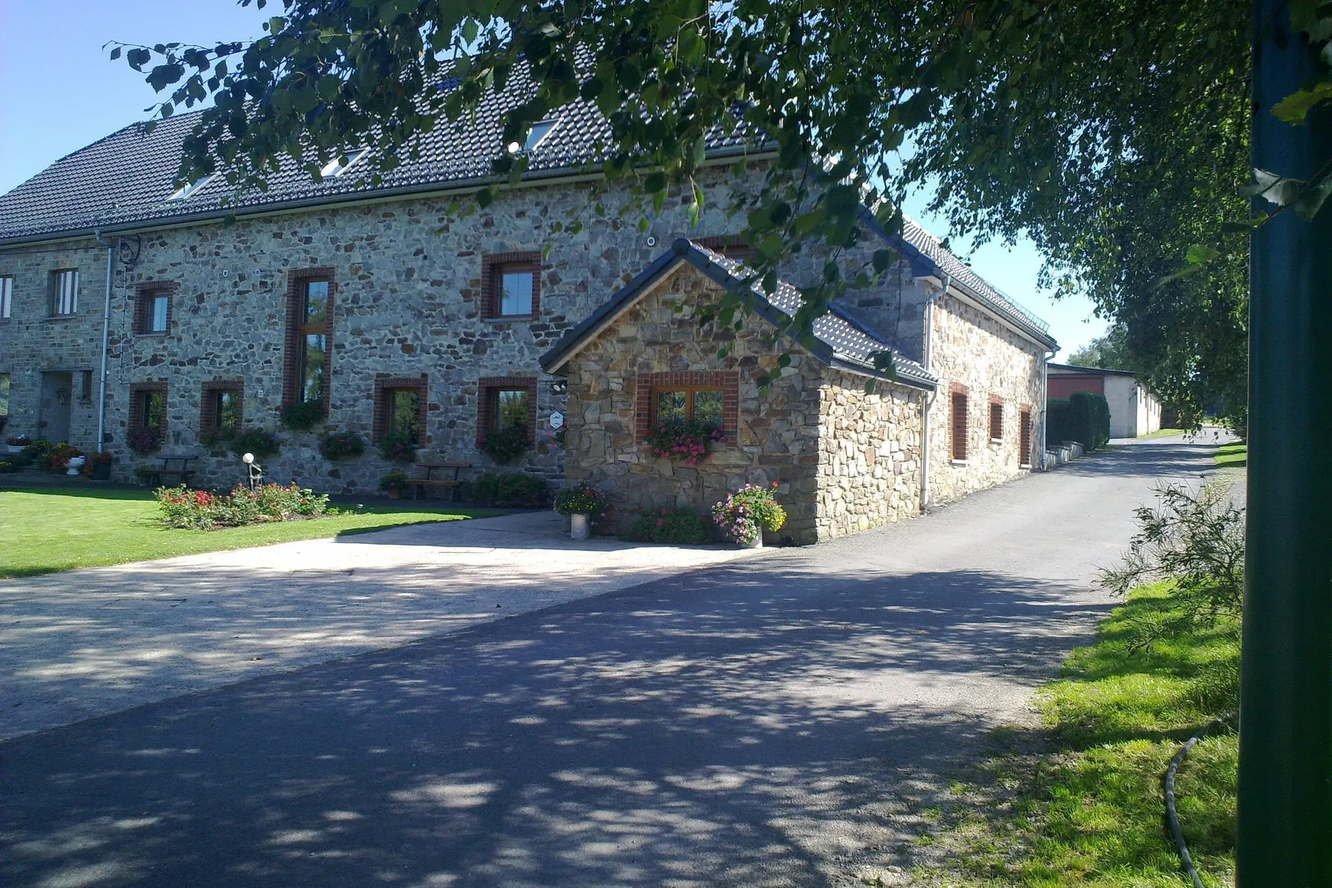 Exterieur vakantiehuis (zomer)
