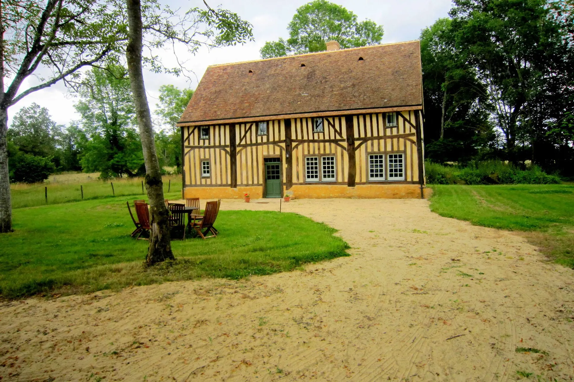 Extérieur maison de vacances (été)