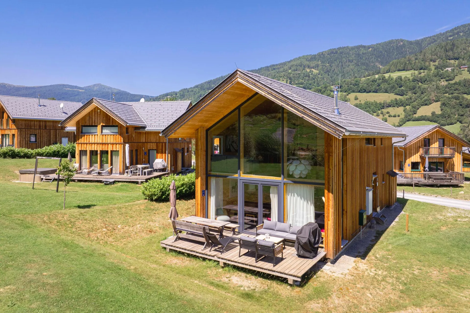 Extérieur maison de vacances (été)