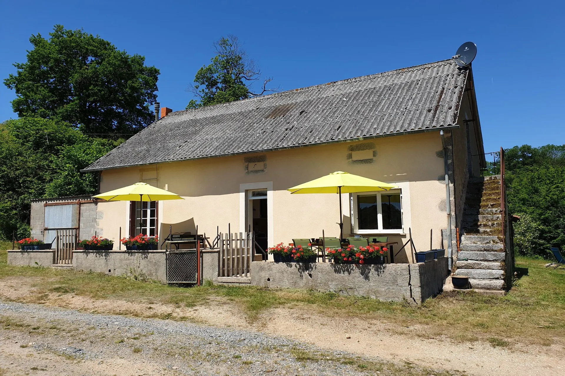 Extérieur maison de vacances (été)