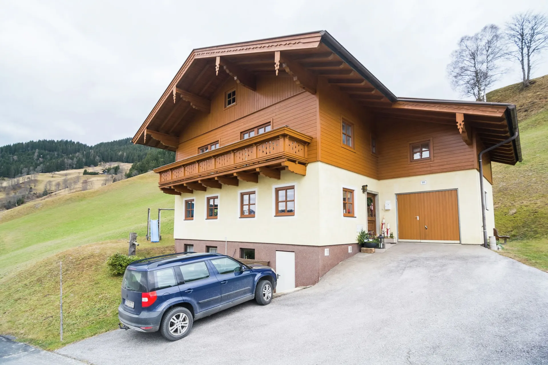 Exterieur vakantiehuis (zomer)