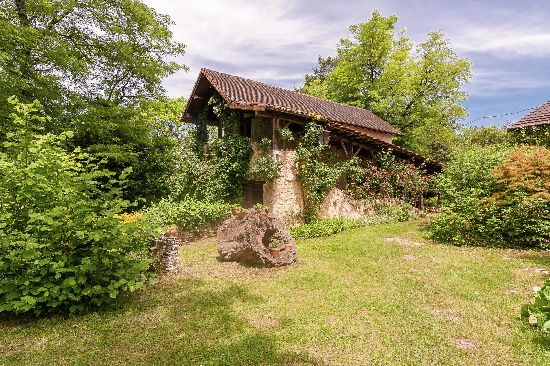 Extérieur maison de vacances (été)