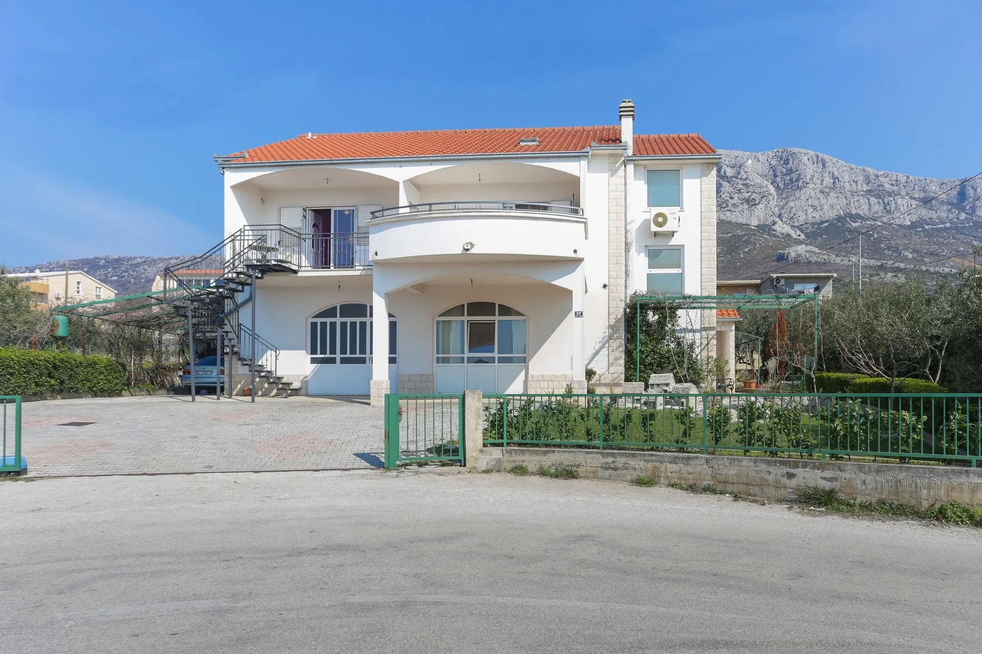 Extérieur maison de vacances (été)