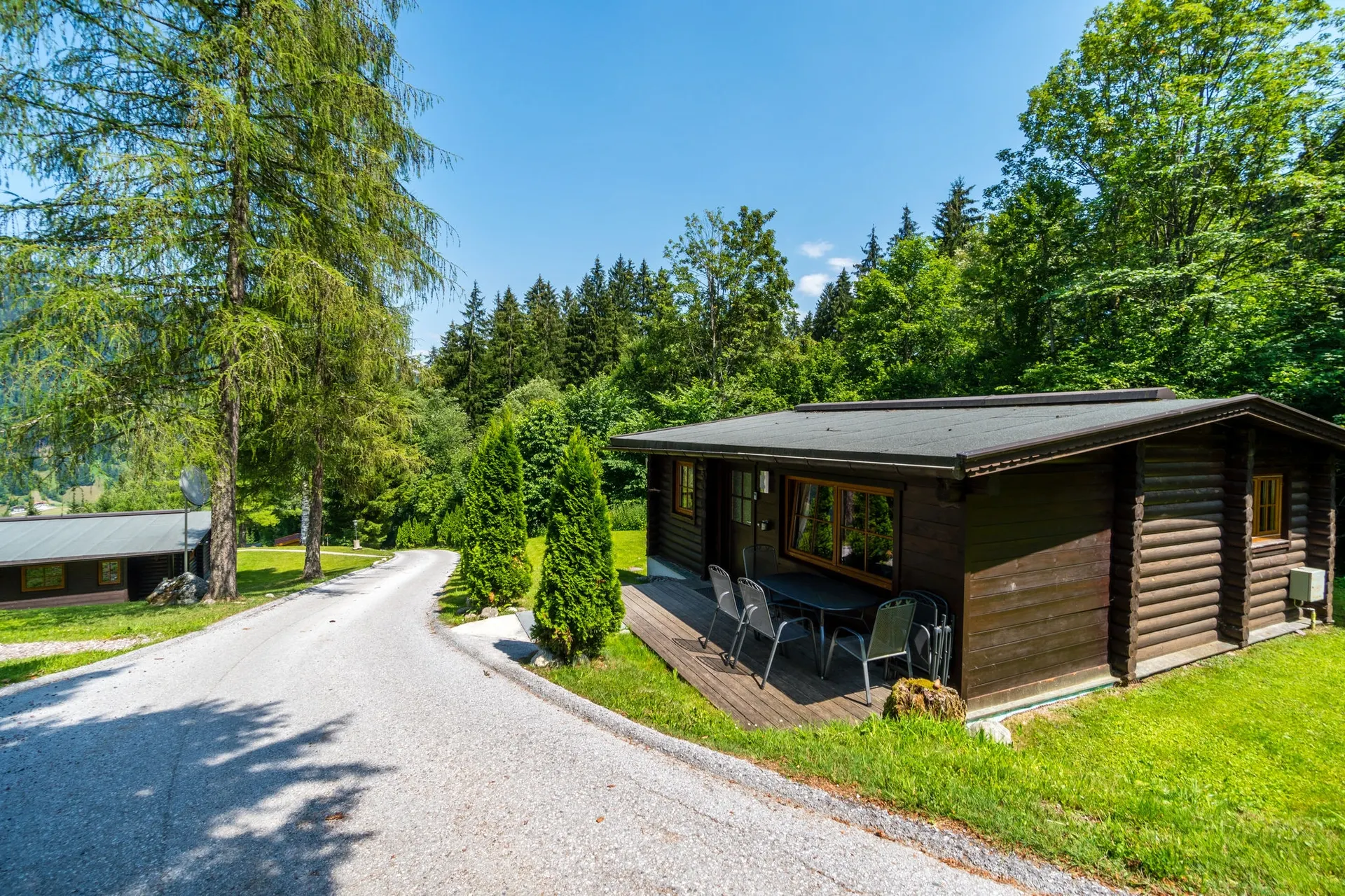 Exterieur vakantiehuis (zomer)